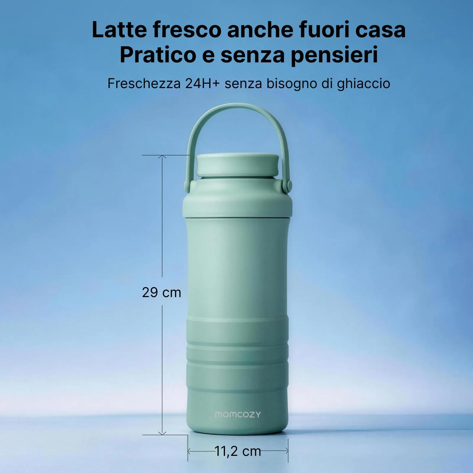 Momcozy Set Allattamento Portatile MW05 Scaldabiberon e Contenitore Termico CM01 - immagine 5