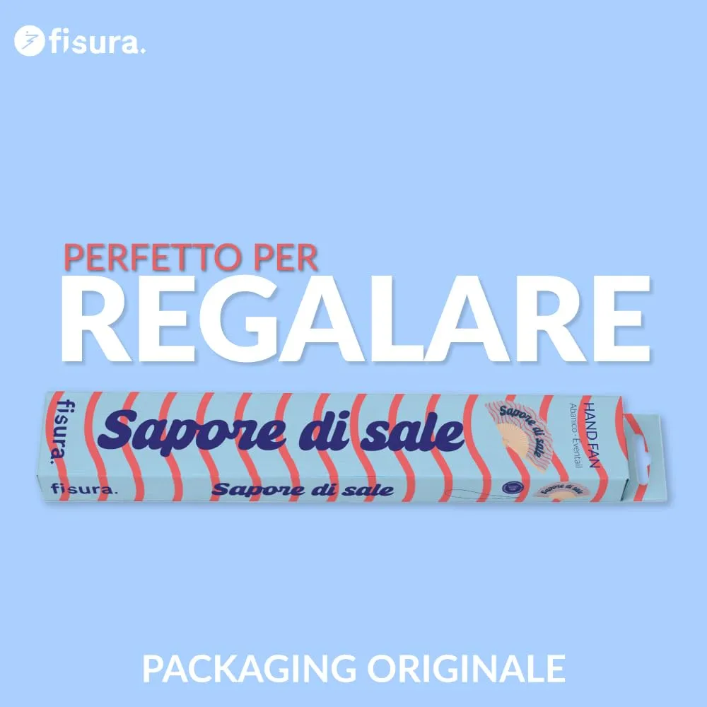 Fisura Ventaglio Sapore di sale, Blu, 42,5 x 23 cm - immagine 7
