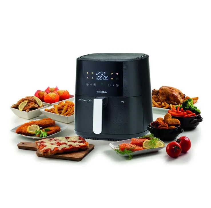 Ariete 4630/10 Friggitrice ad Aria 9L, 1500 W, Nero - immagine 8