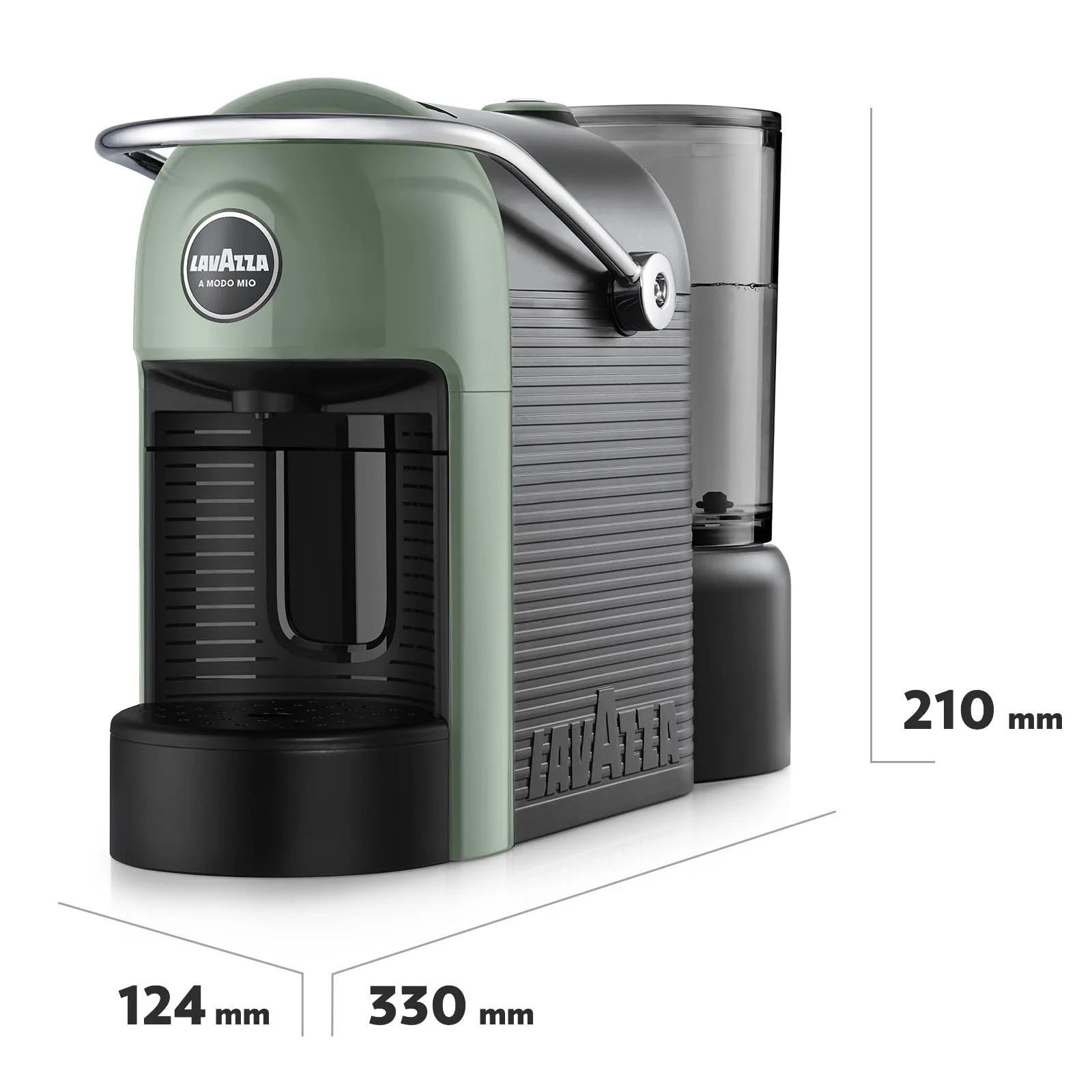 Lavazza A Modo Mio Jolie Evo Macchina Espresso con 64 Capsule Crema e Gusto Classico, Verde - immagine 5
