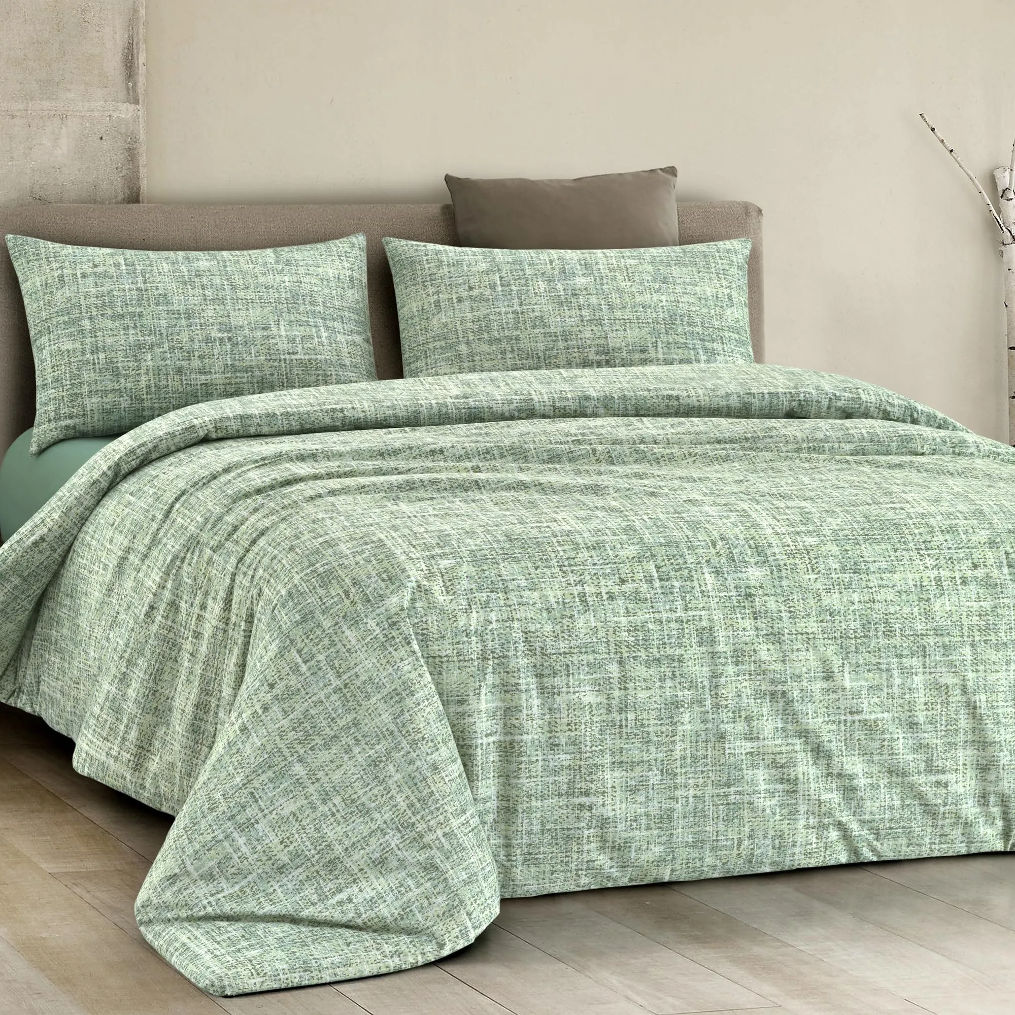 Dorian Home Copripiumino Matrimoniale in Cotone 240x220 con 2 Federe - immagine 1