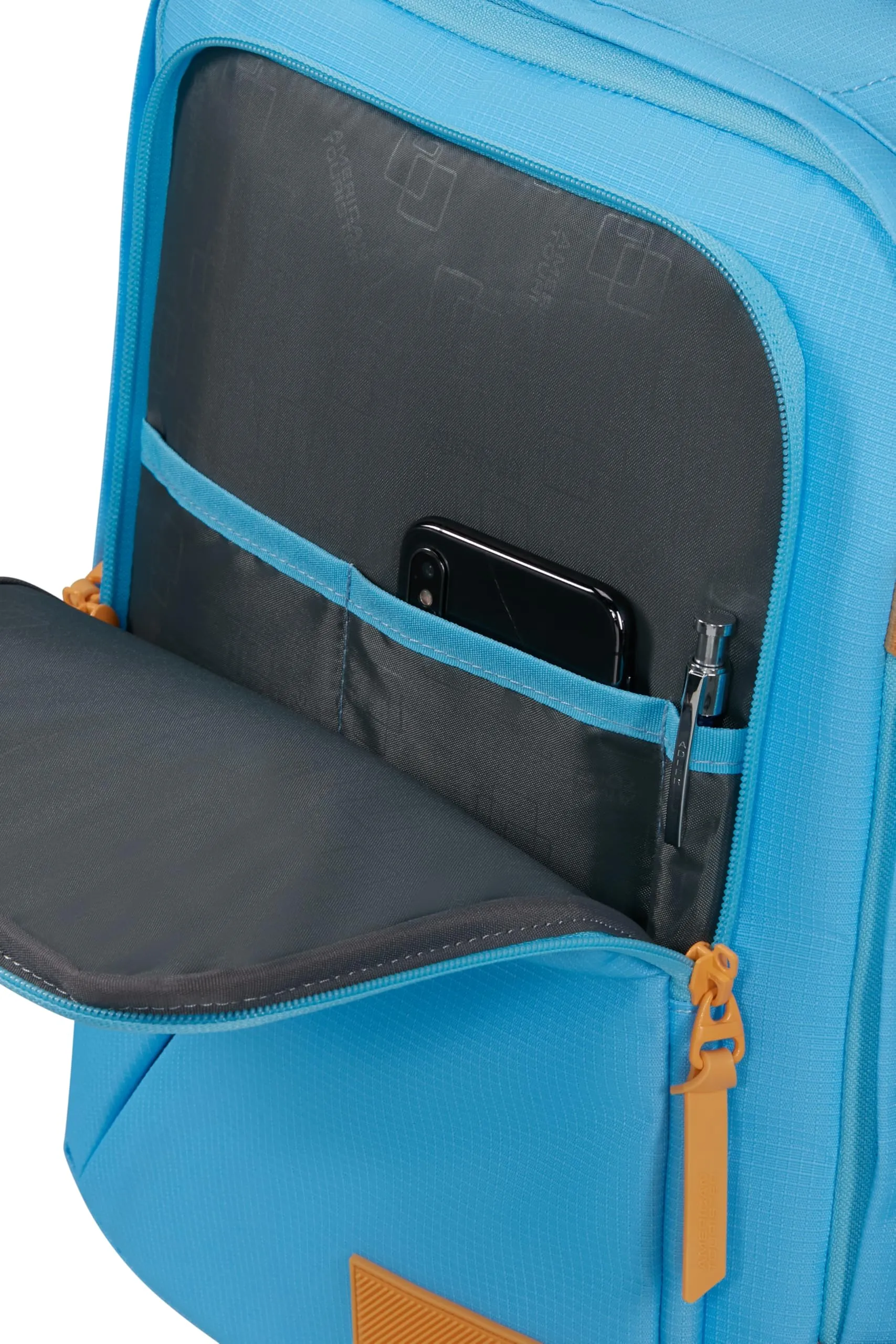 American Tourister Take2Cabin Cabin Bag 40 x 30 x 20 cm, 26.5 L, Blueberry Fizz/Papaya Pop - immagine 9