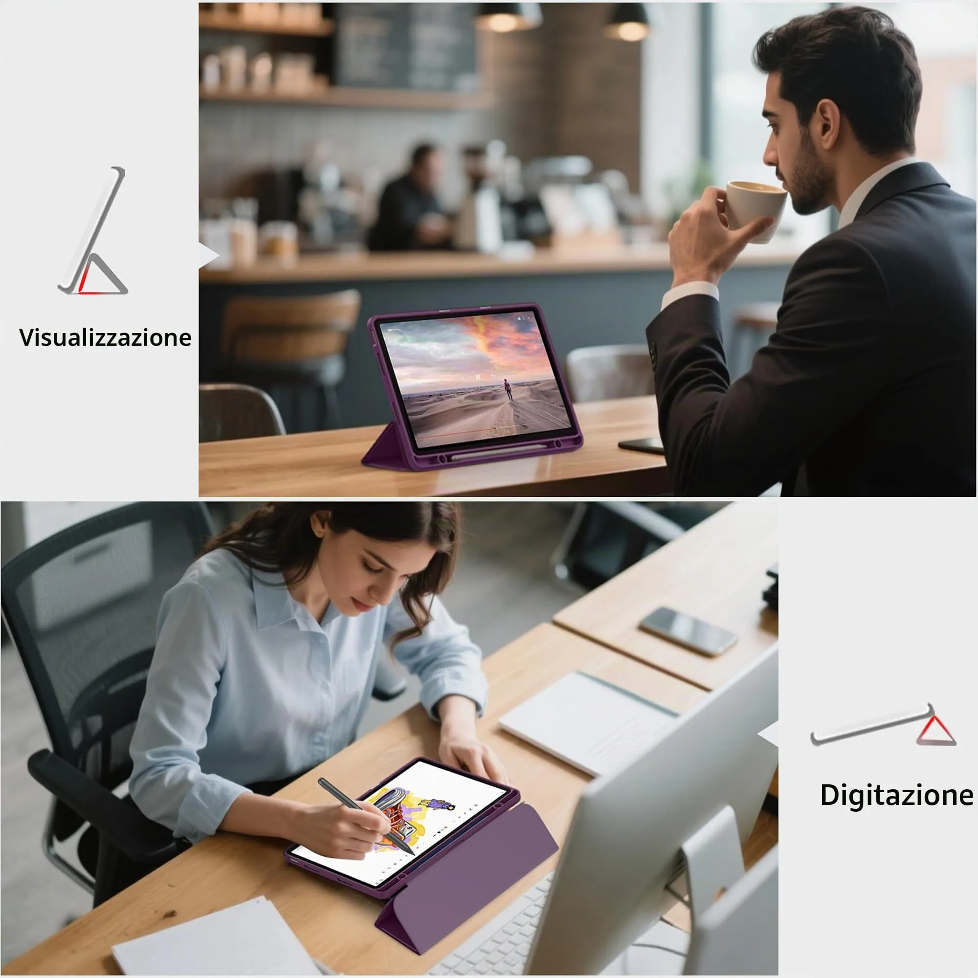 EasyAcc Cover per Lenovo Idea Tab 11 Pollici (TB336ZU/TB336FU) - immagine 3