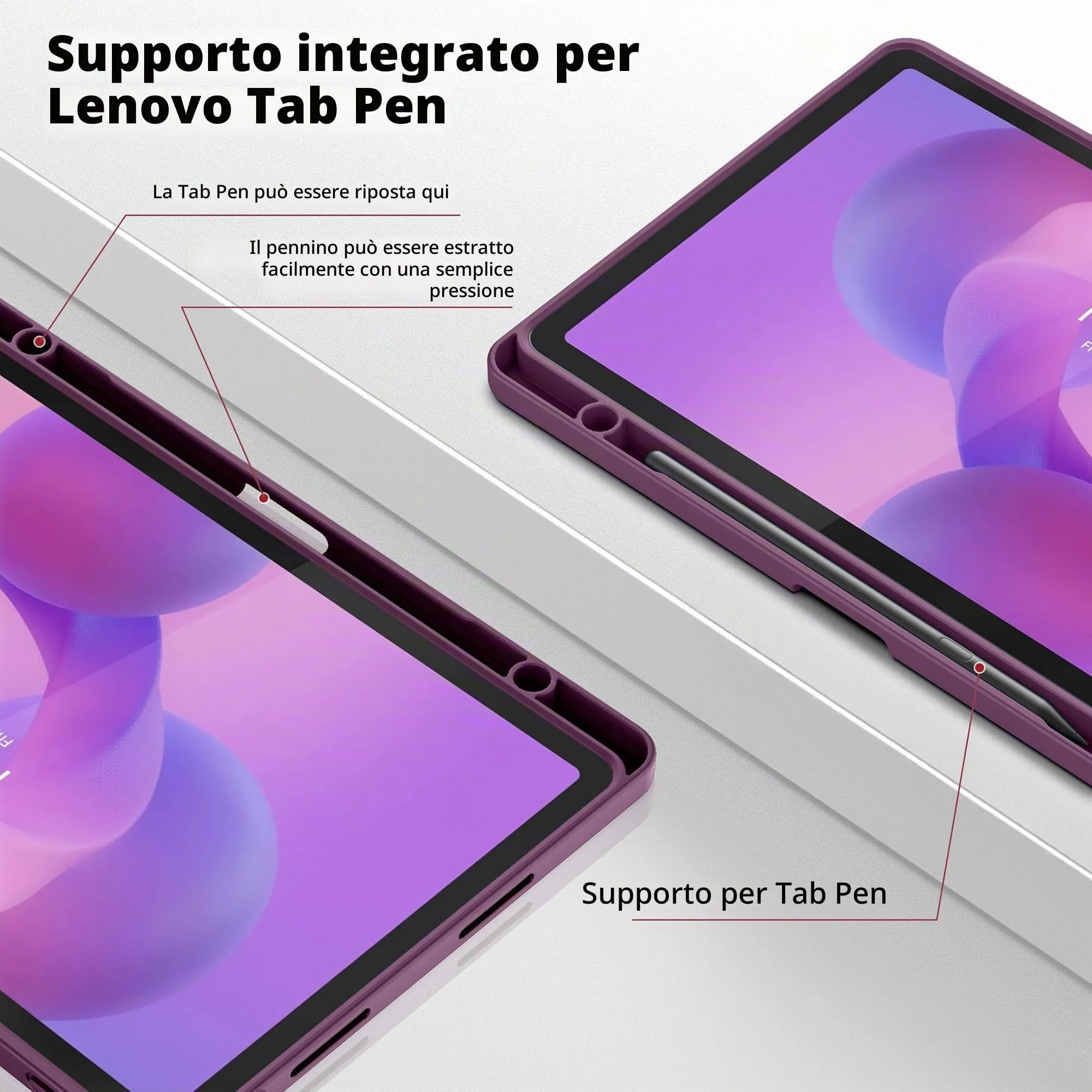 EasyAcc Cover per Lenovo Idea Tab 11 Pollici (TB336ZU/TB336FU) - immagine 7