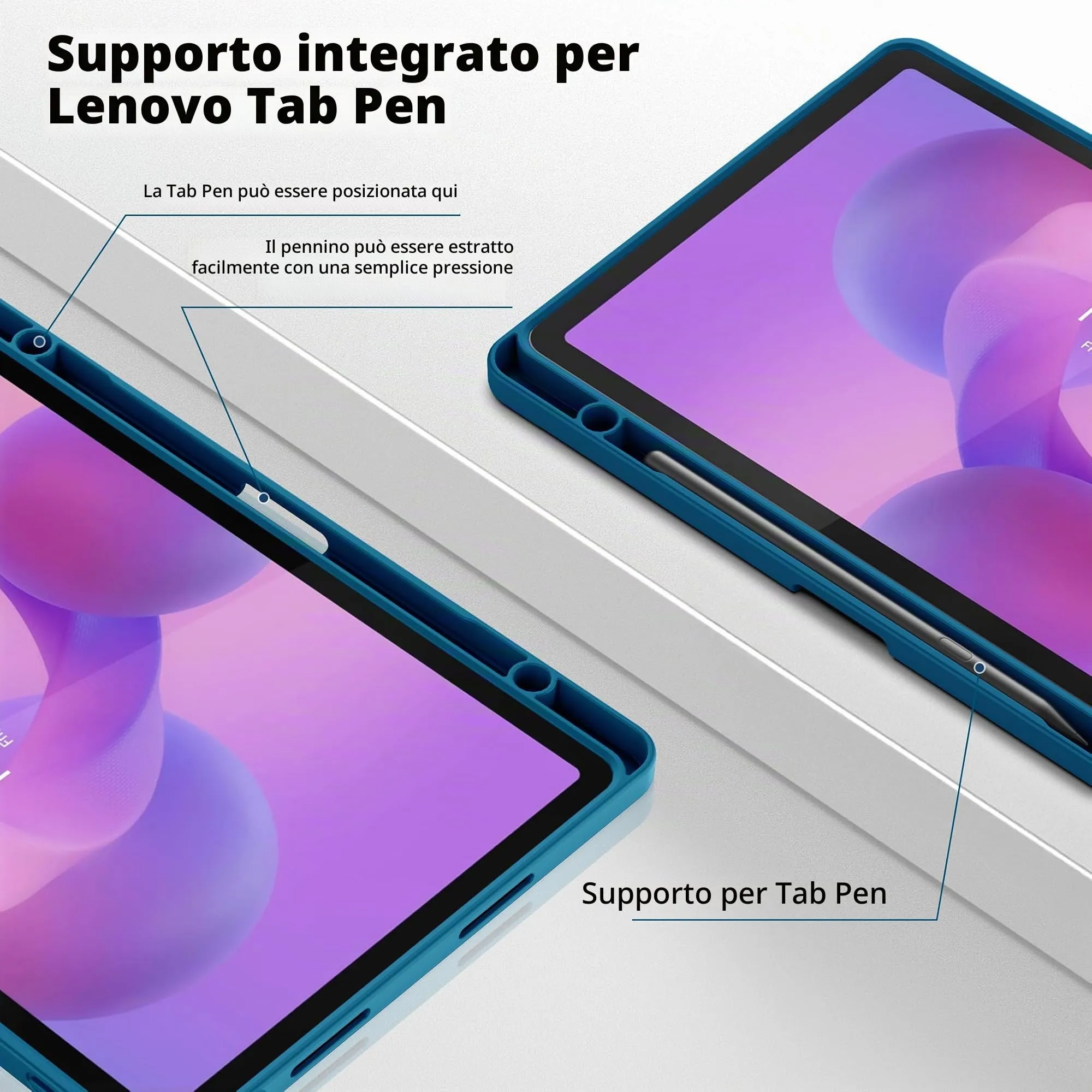 EasyAcc Cover for Lenovo Idea Tab 11 Inch (TB336ZU/TB336FU) 2025 - immagine 7