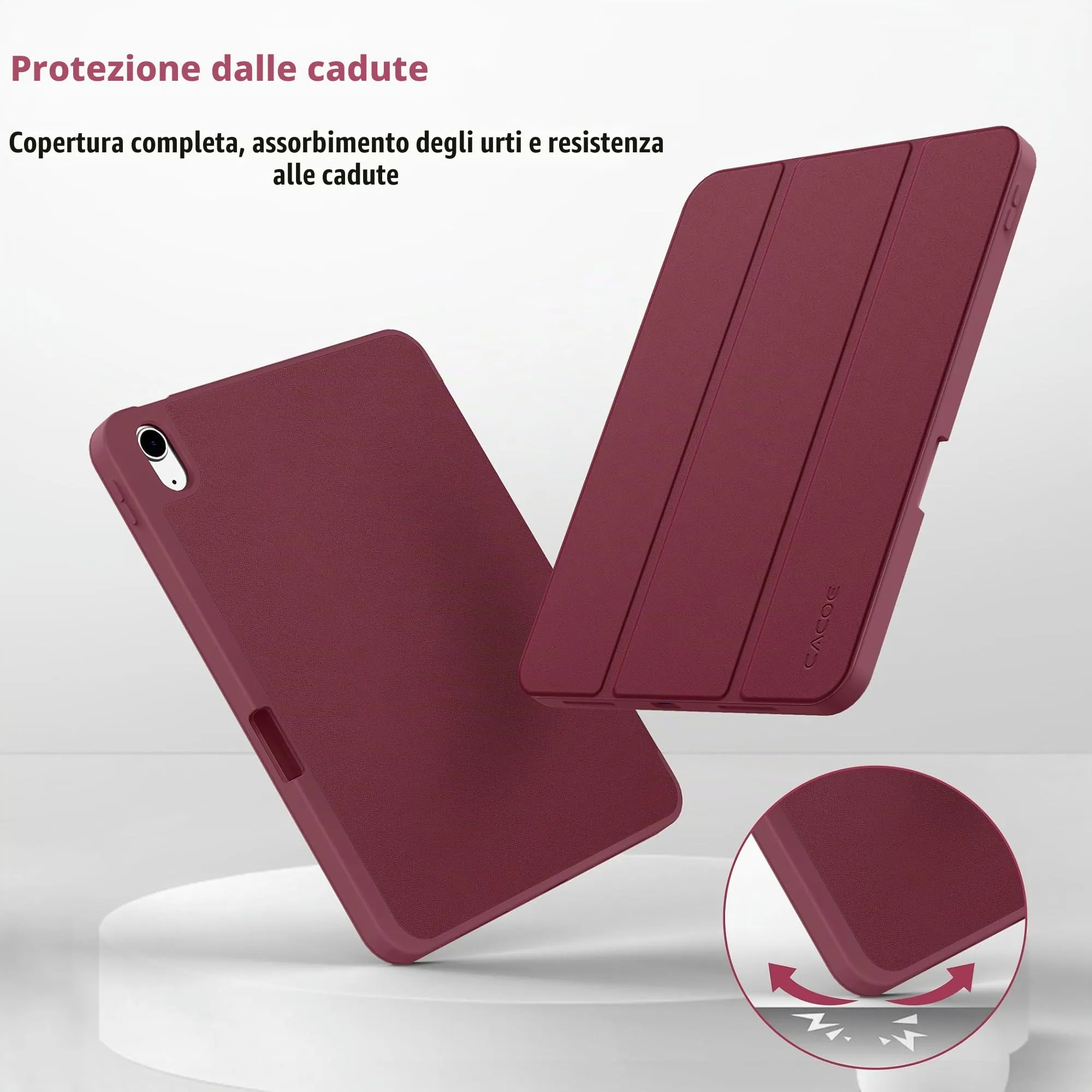 CACOE Cover per iPad 11 Generazione (2025) e iPad 10 Generazione 10.9 (2022) - immagine 5