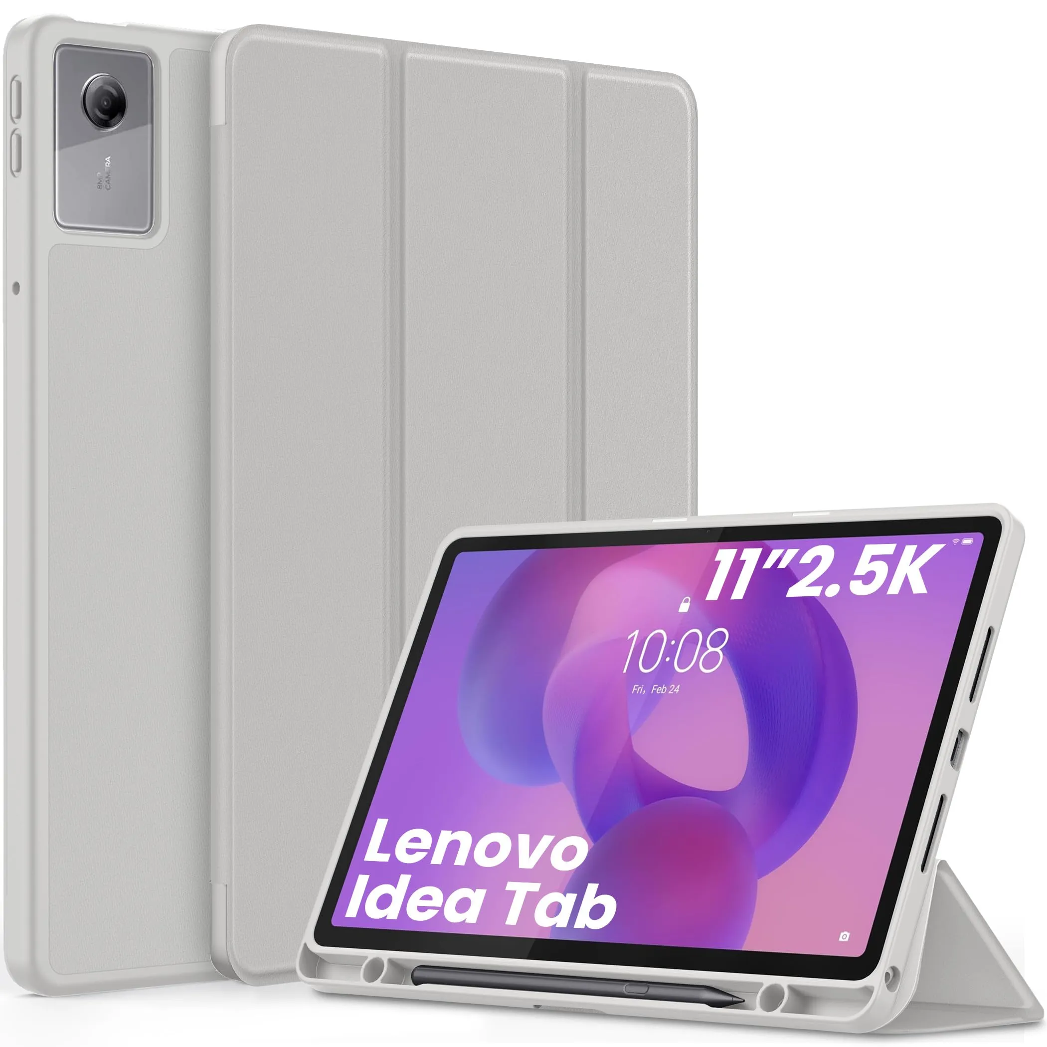 EasyAcc Cover per Lenovo Idea Tab 11 Pollici (TB336ZU/TB336FU) - Grigio Chiaro - immagine 1