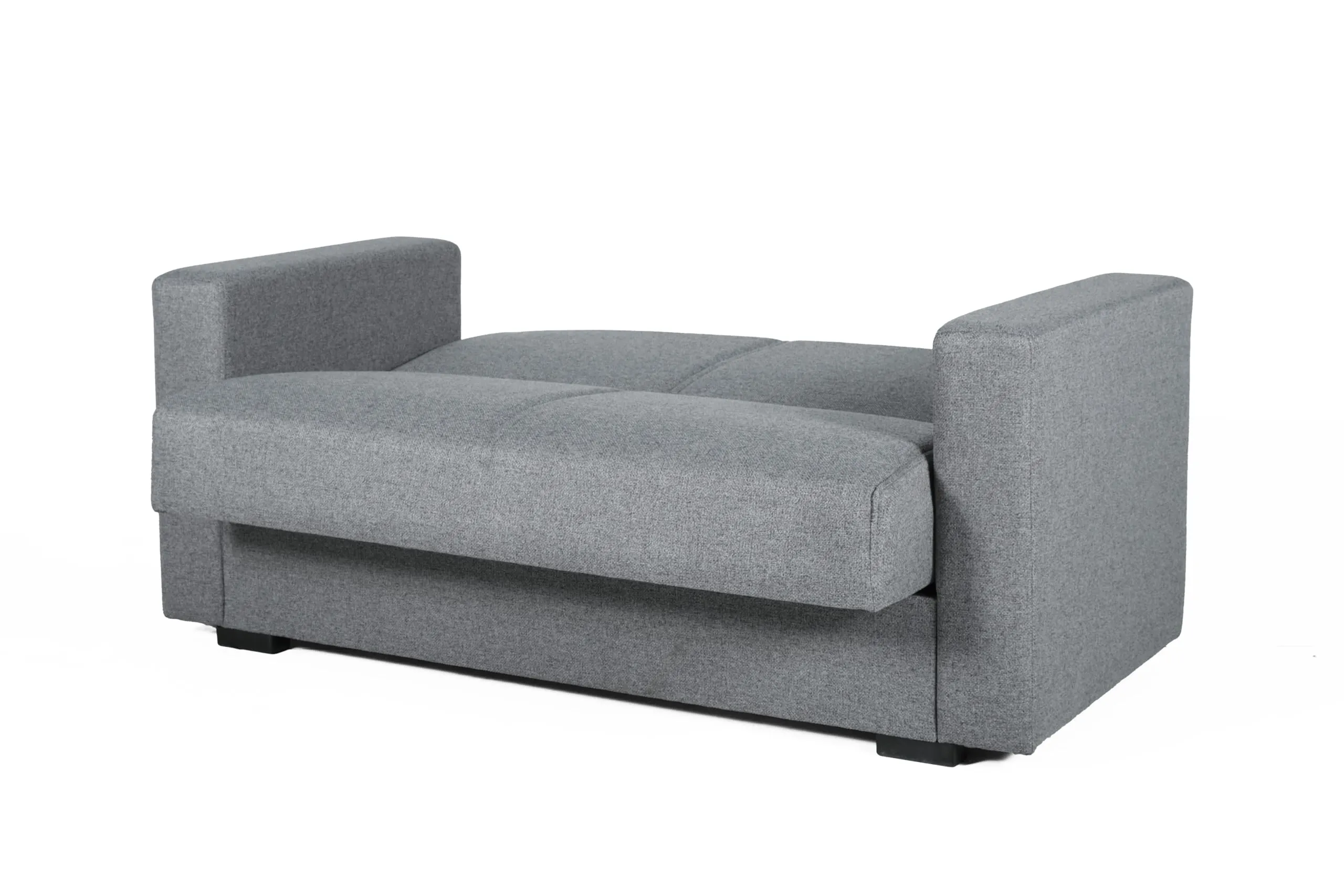 Arredo Stock Divano letto moderno Afrodite, Grigio, 2 posti, 155x80x87 cm - immagine 6