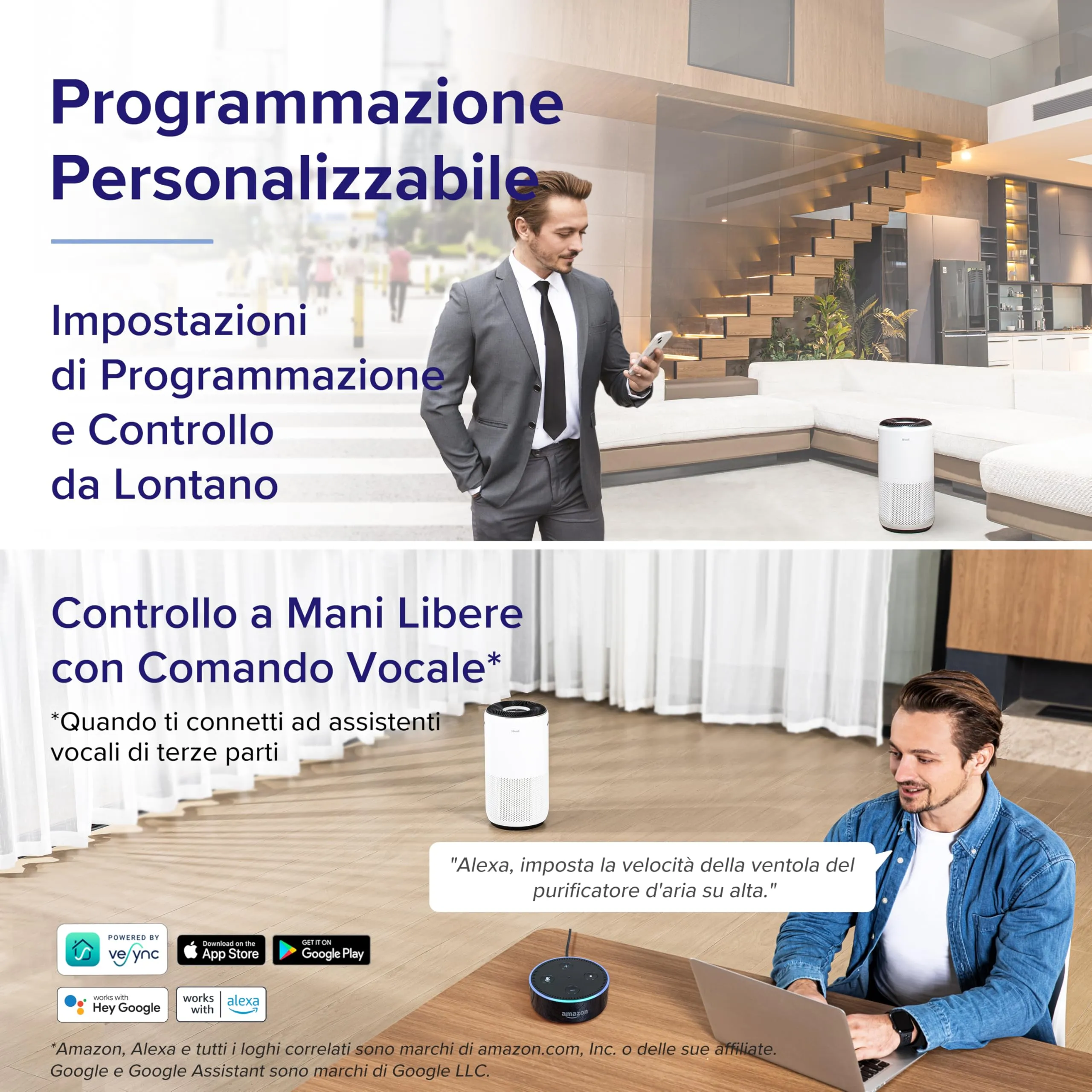 Levoit Core 400S Purificatore d'Aria Smart con Display PM2.5, CADR 433m³/h, fino a 90㎡ - immagine 9