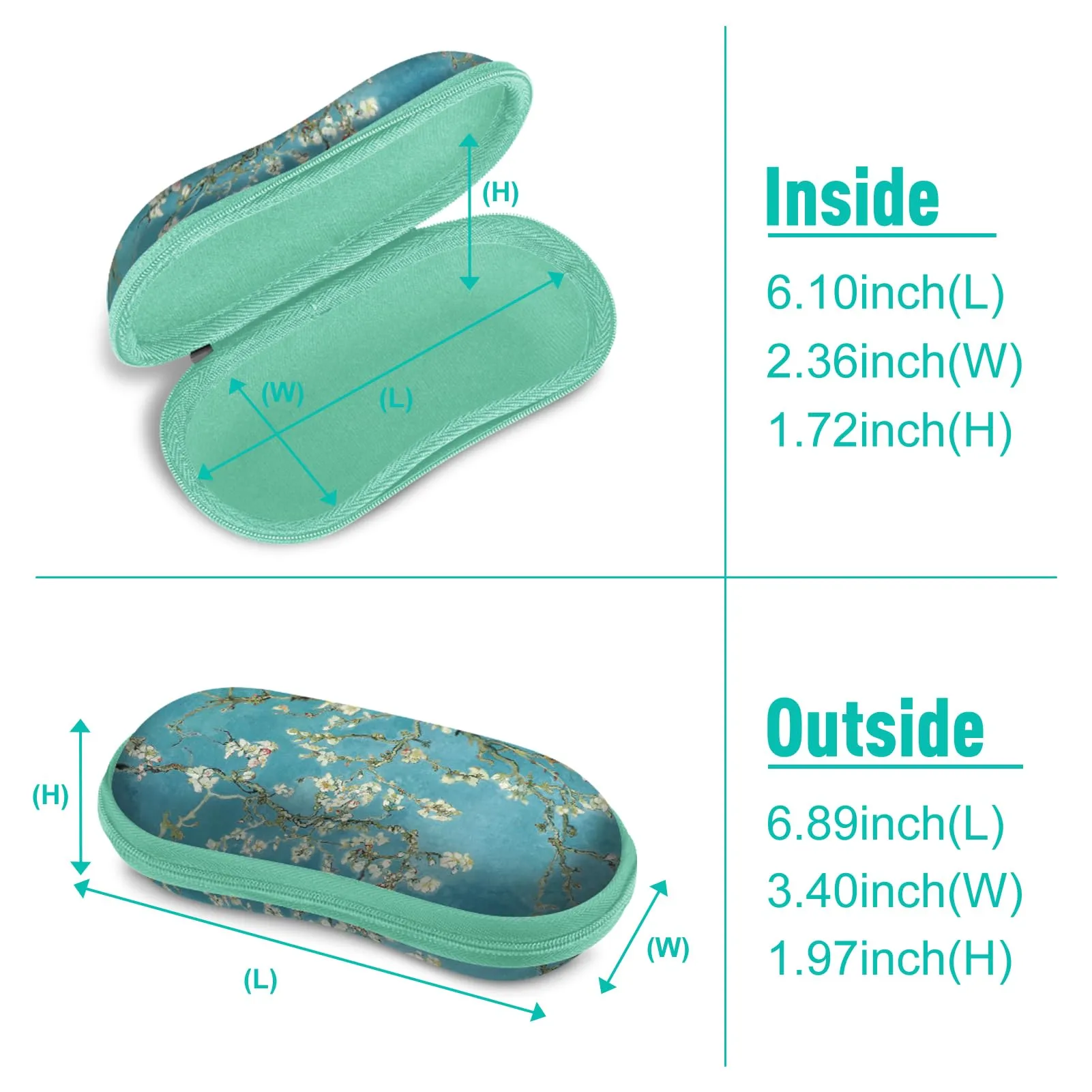 FINTIE Custodia Rigida per Occhiali da Sole e Vista - immagine 3