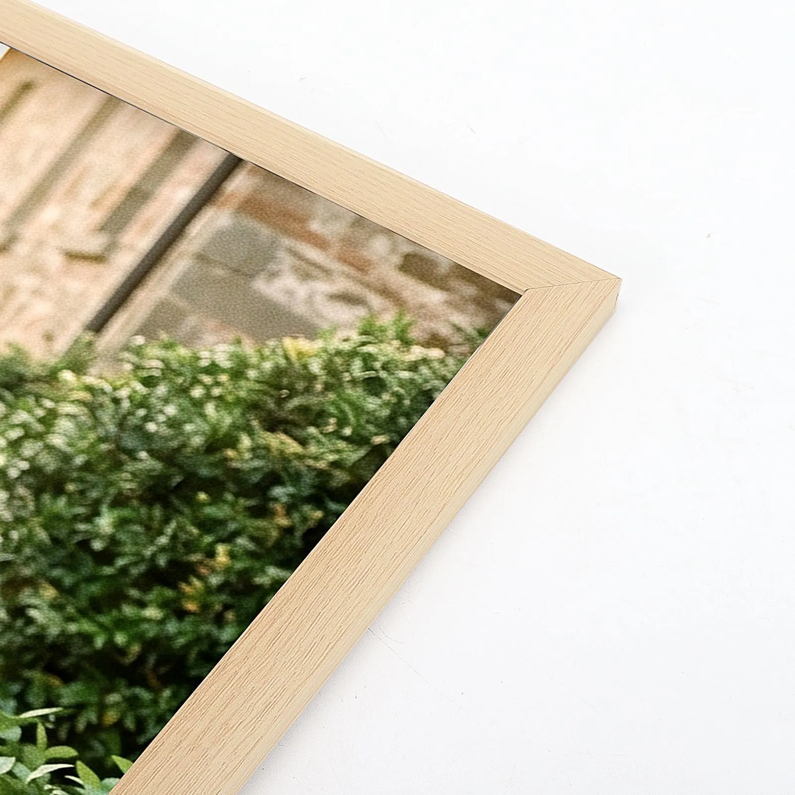 Giftgarden Cornice in Alluminio Colore Legno Naturale 60x80cm - immagine 7