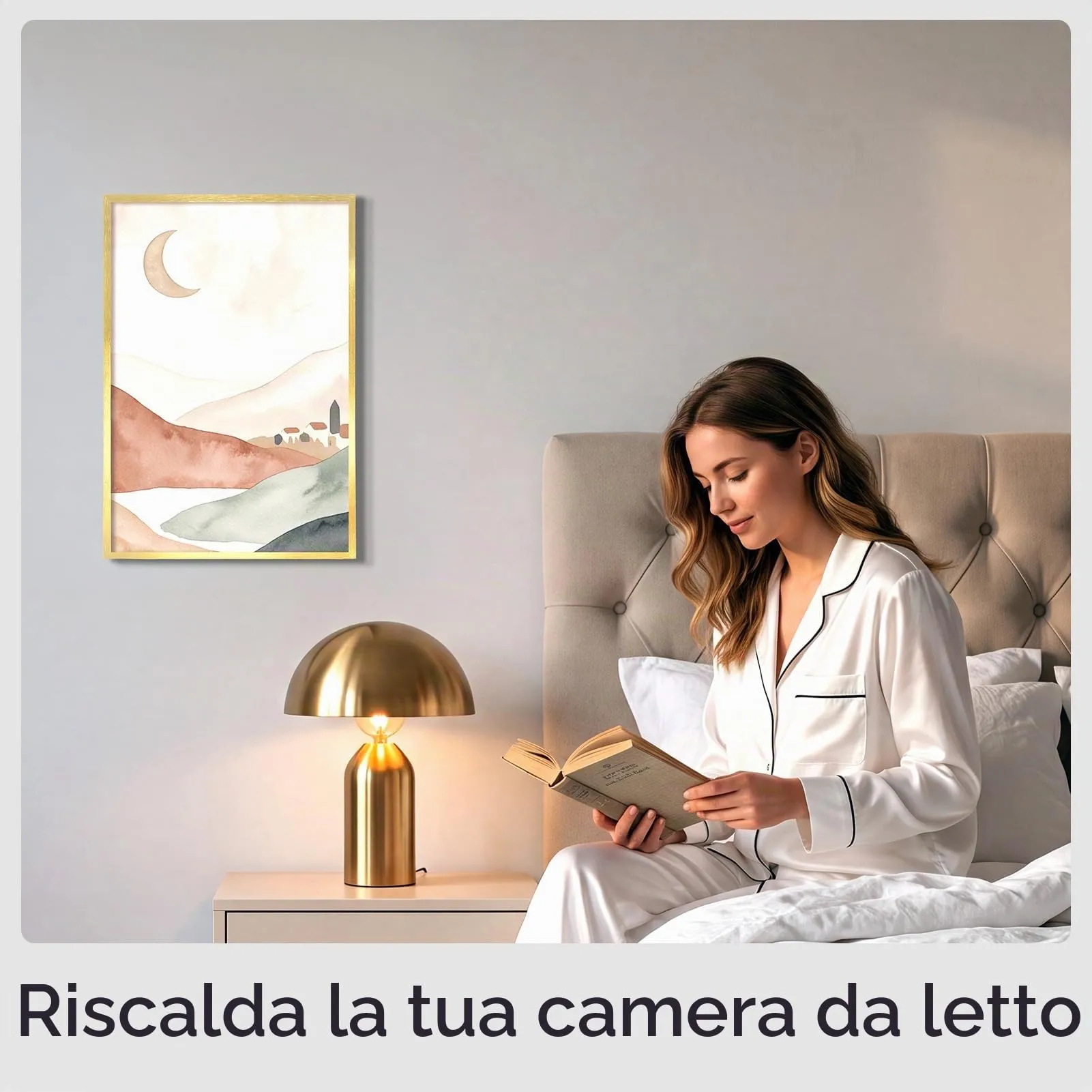 Giftgarden Cornice in Alluminio Spazzolato Dorato, 30x45 cm, Set da 1 - immagine 5