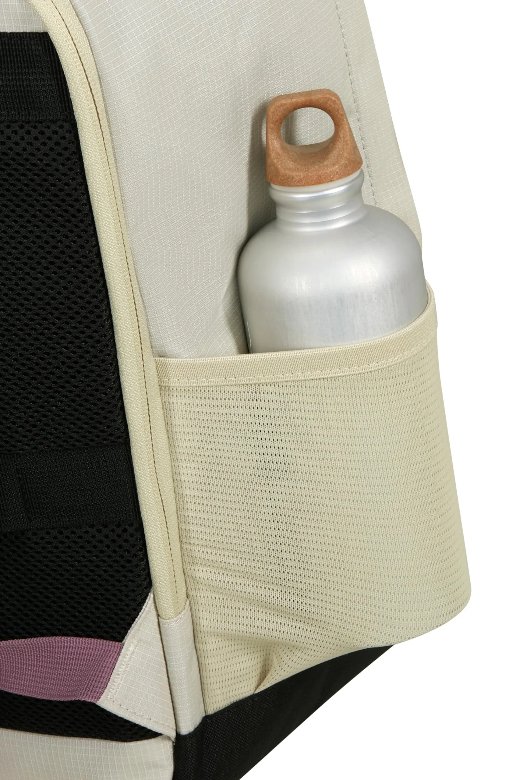 American Tourister Take2Cabin Zaino Bagaglio a Mano 40 x 30 x 20 cm, 26,5 L, Coconut Sand/Galactic Mauve - immagine 8