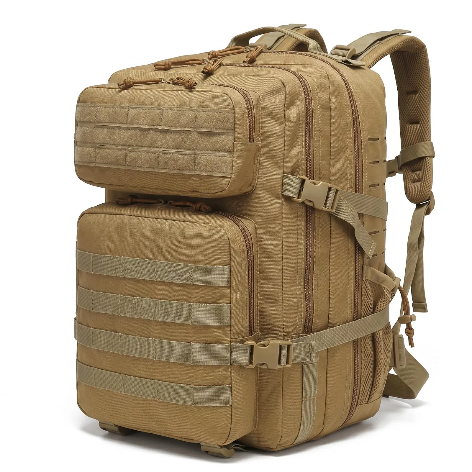 SHANNA Zaino Tattico Militare 45 Litri Impermeabile MOLLE per Hiking, Campeggio e Trekking - immagine 1