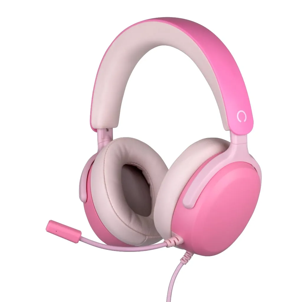 Konix Nexus Cuffie da gioco circumaurali per Nintendo Switch 2, PS5 e Xbox Series X|S, Rosa - immagine 1