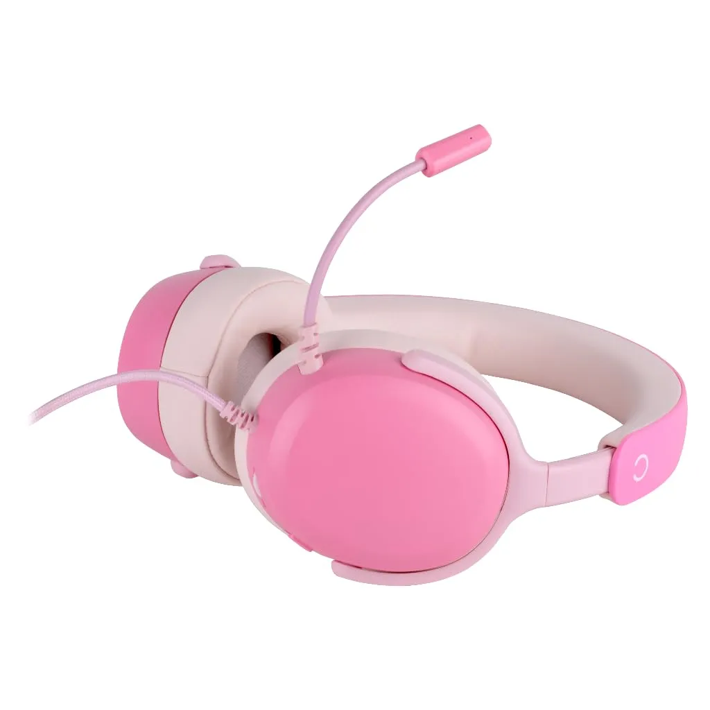 Konix Nexus Cuffie da gioco circumaurali per Nintendo Switch 2, PS5 e Xbox Series X|S, Rosa - immagine 2