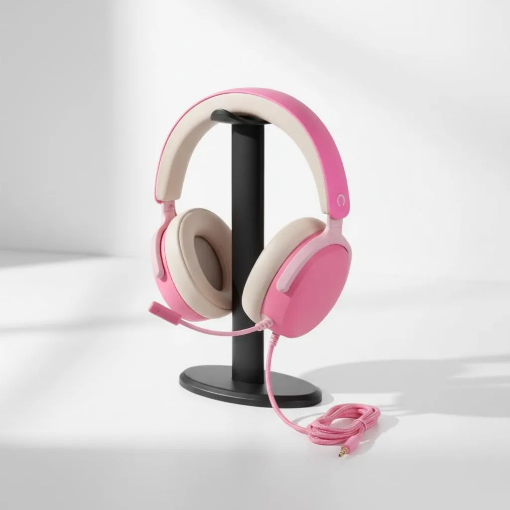 Konix Nexus Cuffie da gioco circumaurali per Nintendo Switch 2, PS5 e Xbox Series X|S, Rosa - immagine 3