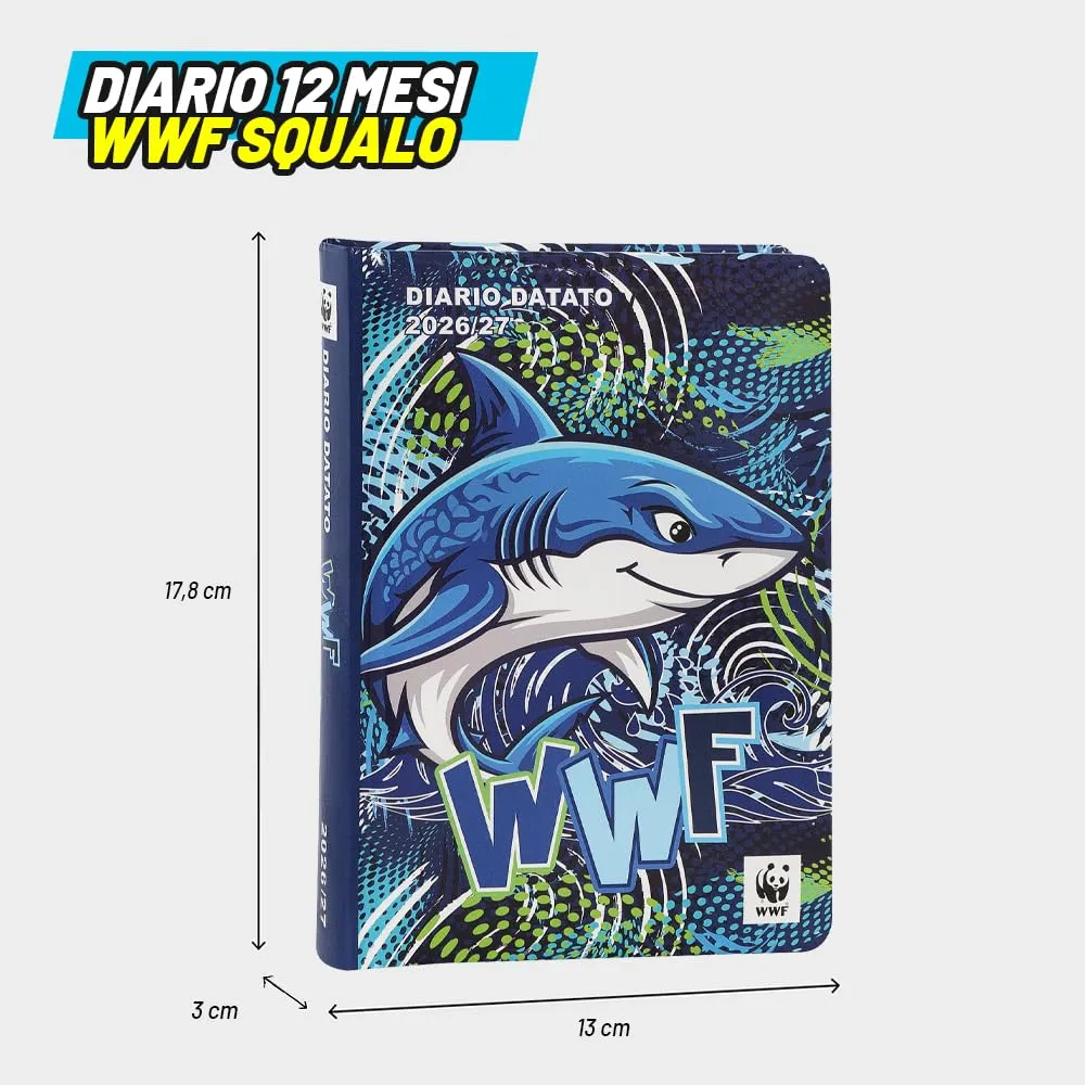 Franco Cosimo Panini WWF Diario Scuola 2026-2027, Copertina Rigida, 352 Pagine, 13 x 17,8 cm - immagine 5