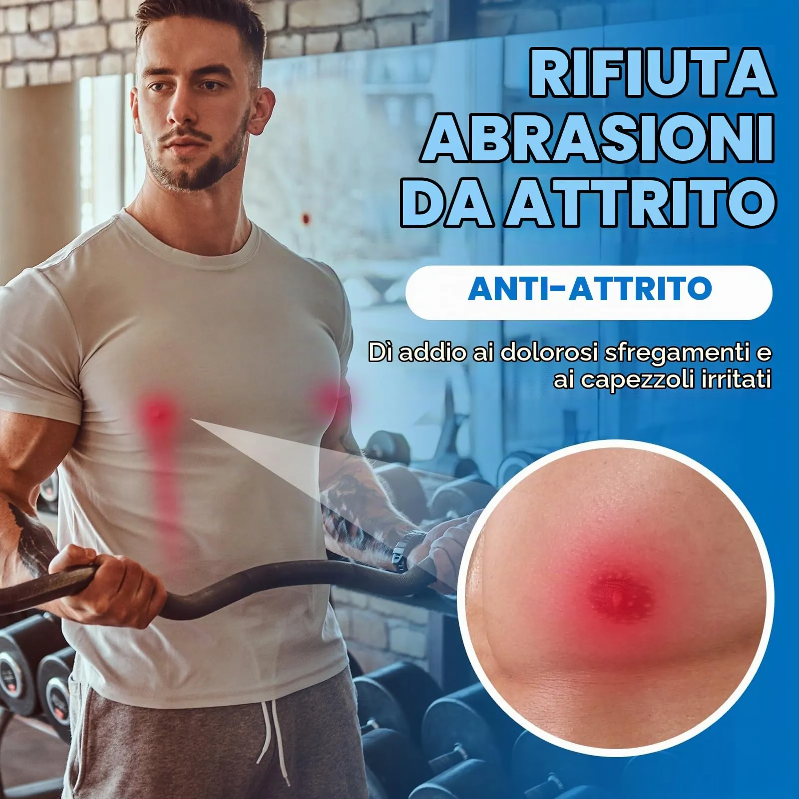 Leikedun Copricapezzoli Uomo Invisibili Adesivi, 50 Paia - immagine 4