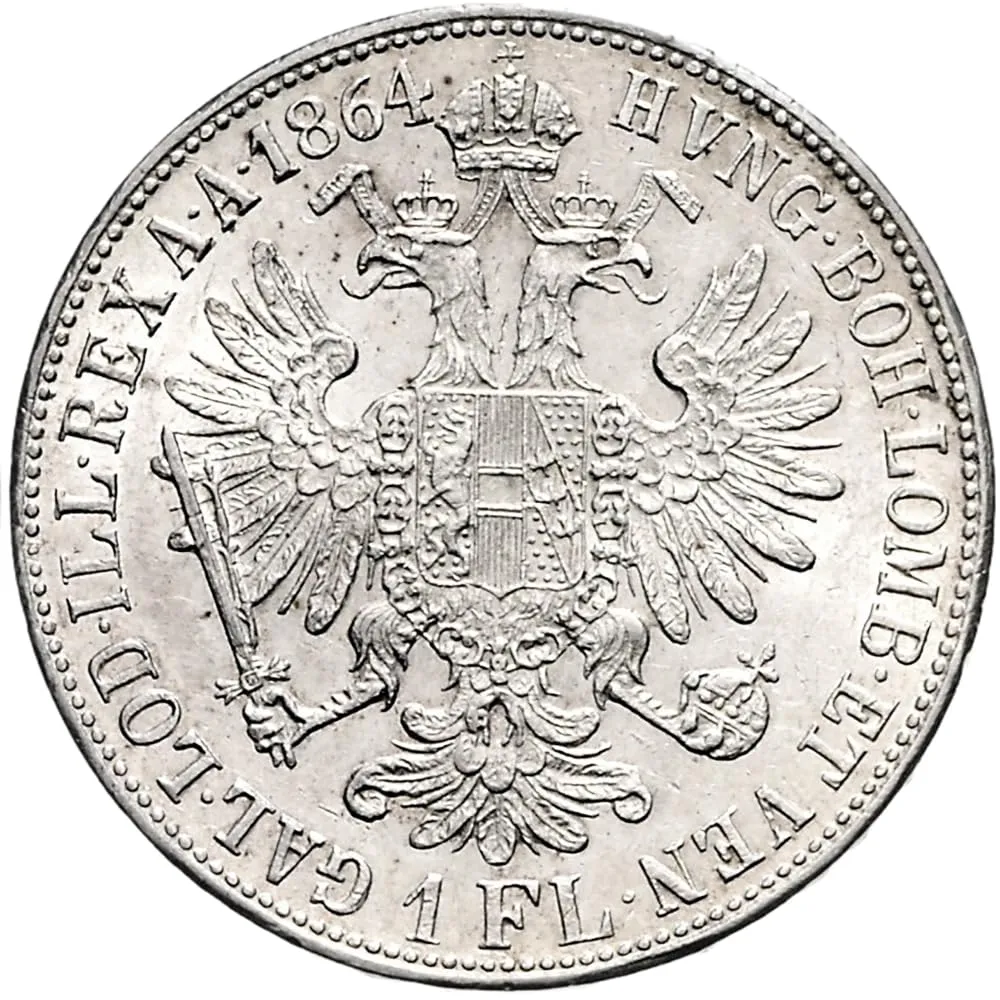 Riproduzione Moneta Antica Regno d'Italia 1864 Joseph I - Facsimile per Collezionismo - immagine 3