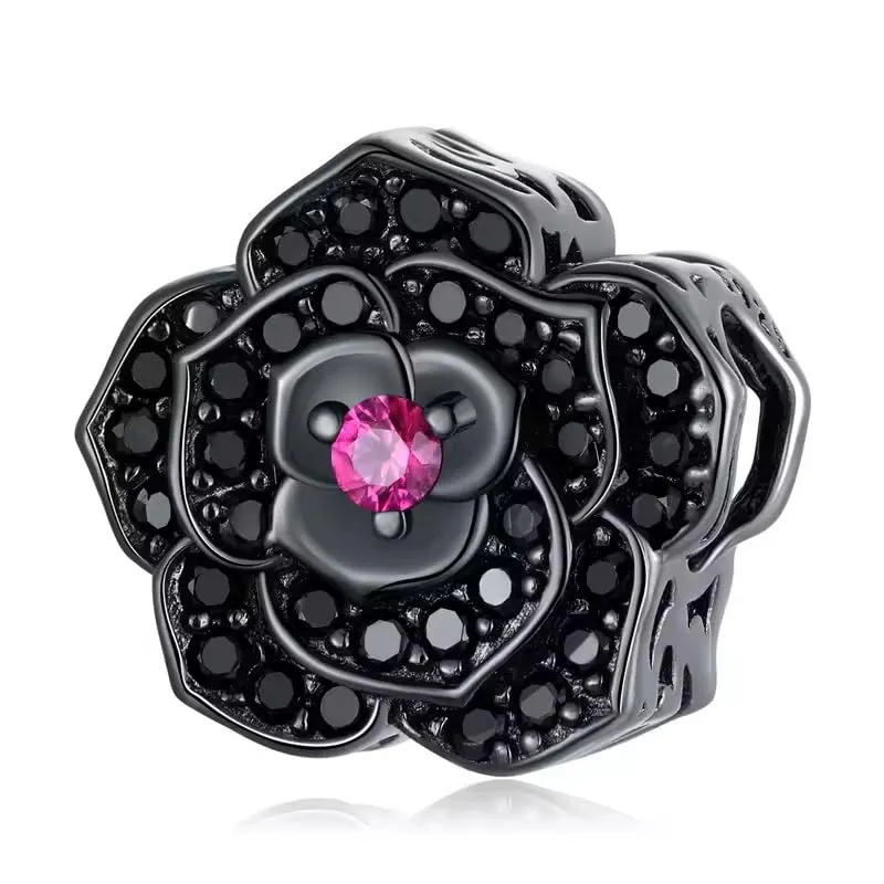 JCaleydo Charm in Argento Sterling 925 con Zirconie Sintetiche, Compatibile con Pandora, G276 - immagine 1