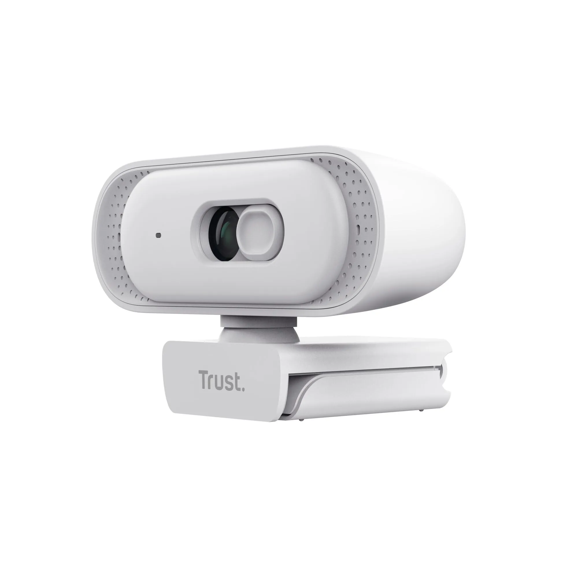Trust Ovala 2K QHD Webcam con Microfono e Filtro Privacy, Bianco - immagine 12