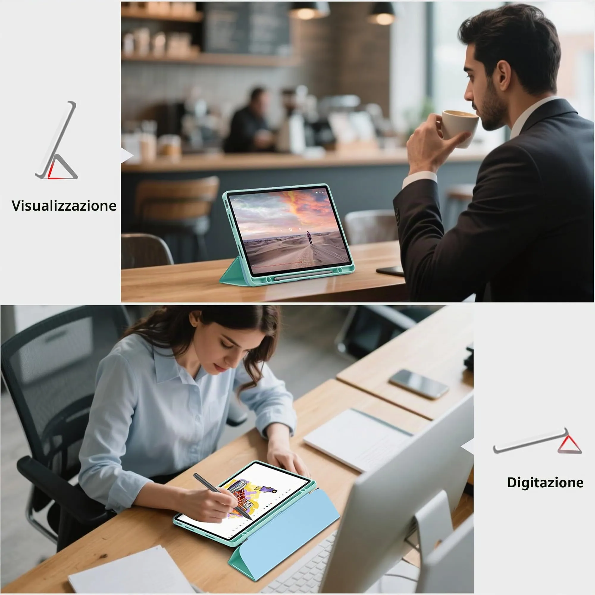 EasyAcc Cover per Lenovo Idea Tab 11 Pollici (TB336ZU/TB336FU) - immagine 3