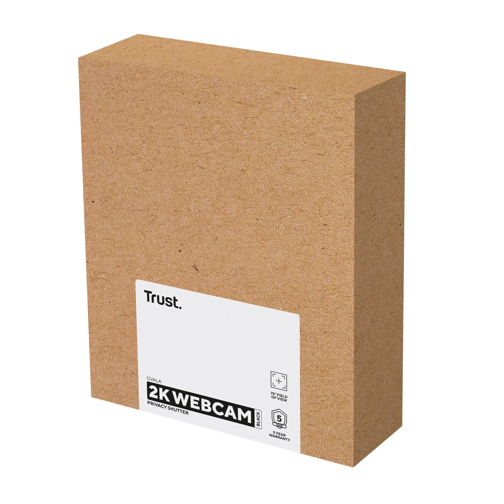 Trust Ovala 2K QHD Webcam con Microfono e Filtro Privacy, Nero - immagine 14