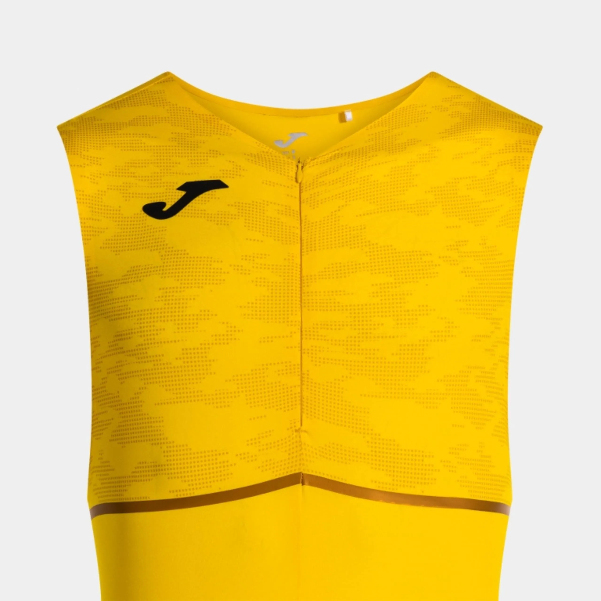 Joma Record III Body da Atletica Uomo, XL, Giallo Nero - immagine 3