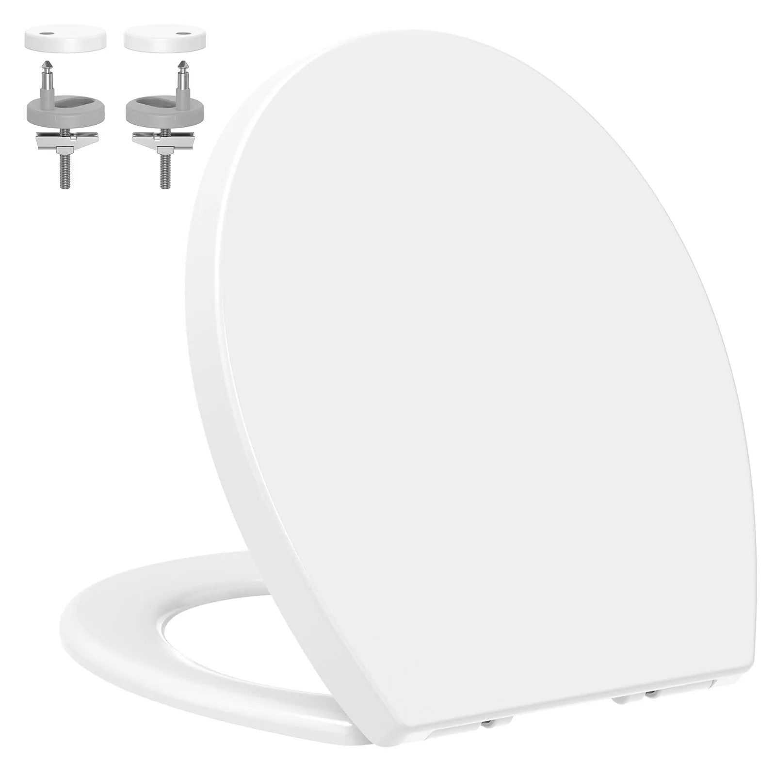 YEAUPE PRO Tavoletta WC Universale Forma O in PP, Chiusura Ammortizzata - immagine 1