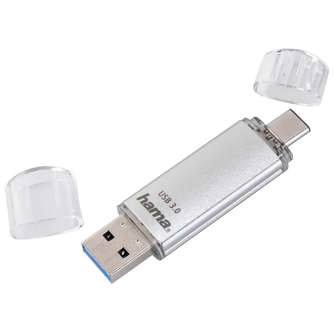 Hama Chiavetta USB 3.0 e USB 3.1 Tipo C, Argento, 16 GB - immagine 4
