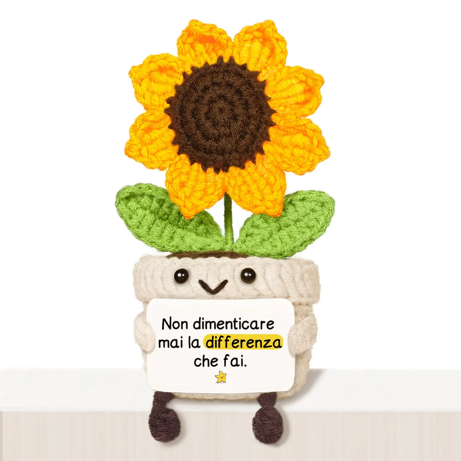 Giftasy Girasole All’Uncinetto - immagine 1