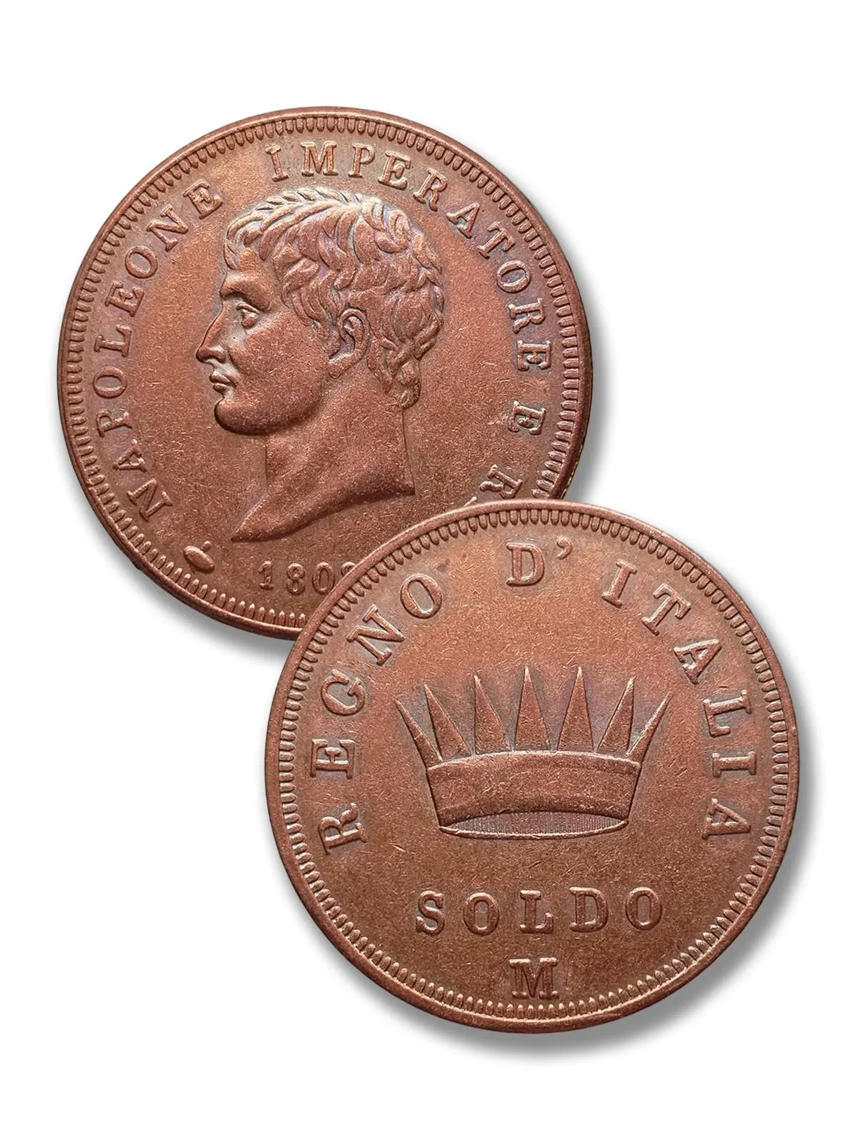 Riproduzione Moneta Napoleon Soldo 1808 - immagine 1