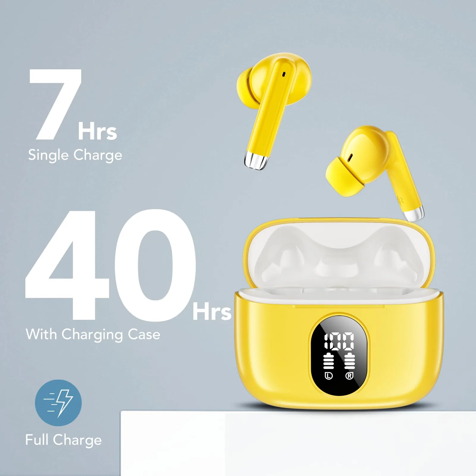 QXQ S26 Cuffie Bluetooth 5.4 con Riduzione Rumore ENC - immagine 6