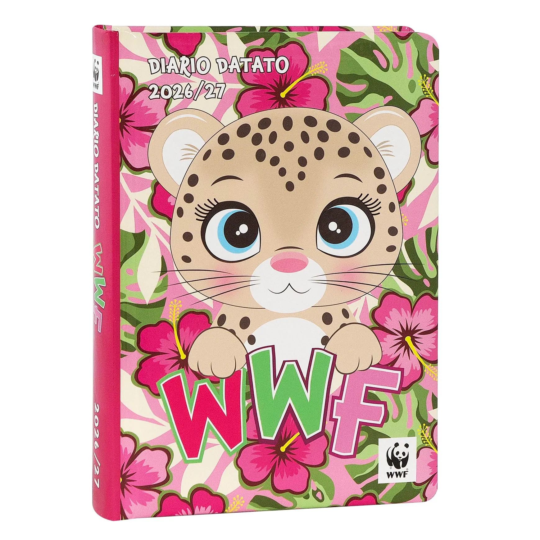WWF Diario Scuola 2026-2027 Ufficiale, Copertina Rigida, 352 Pagine, 13 x 17,8 cm - immagine 1