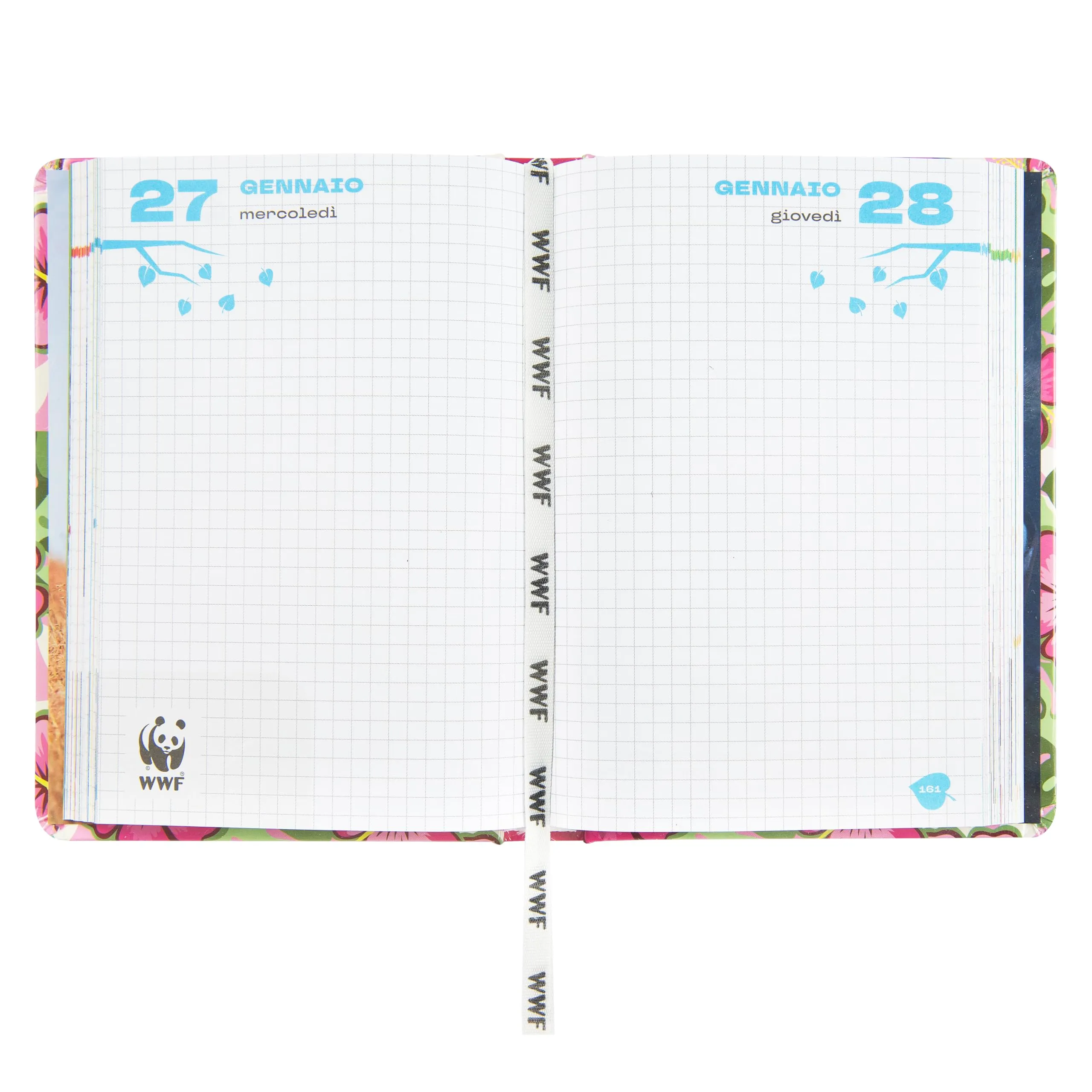 WWF Diario Scuola 2026-2027 Ufficiale, Copertina Rigida, 352 Pagine, 13 x 17,8 cm - immagine 3