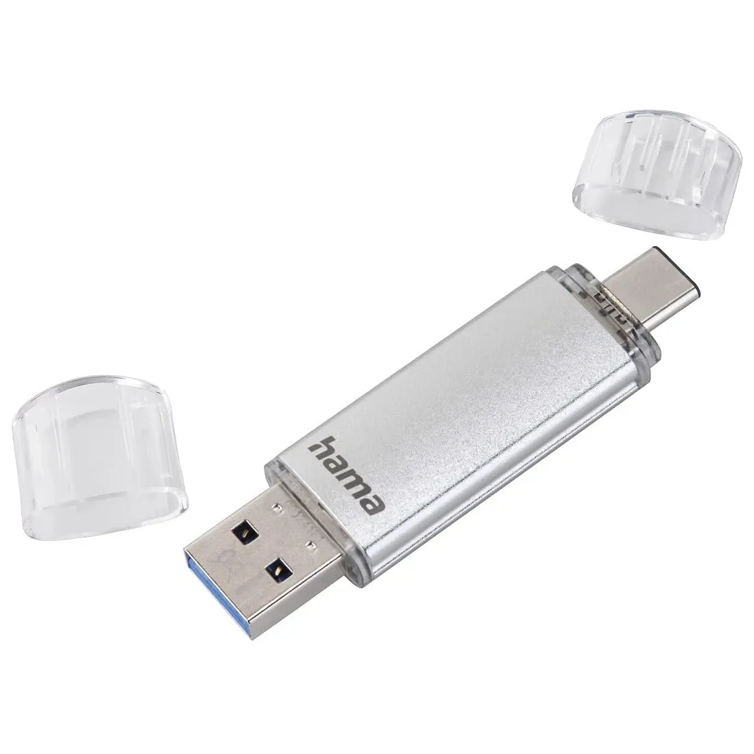 Hama Chiavetta USB 3.0 e USB-C Argento 32 GB - immagine 3