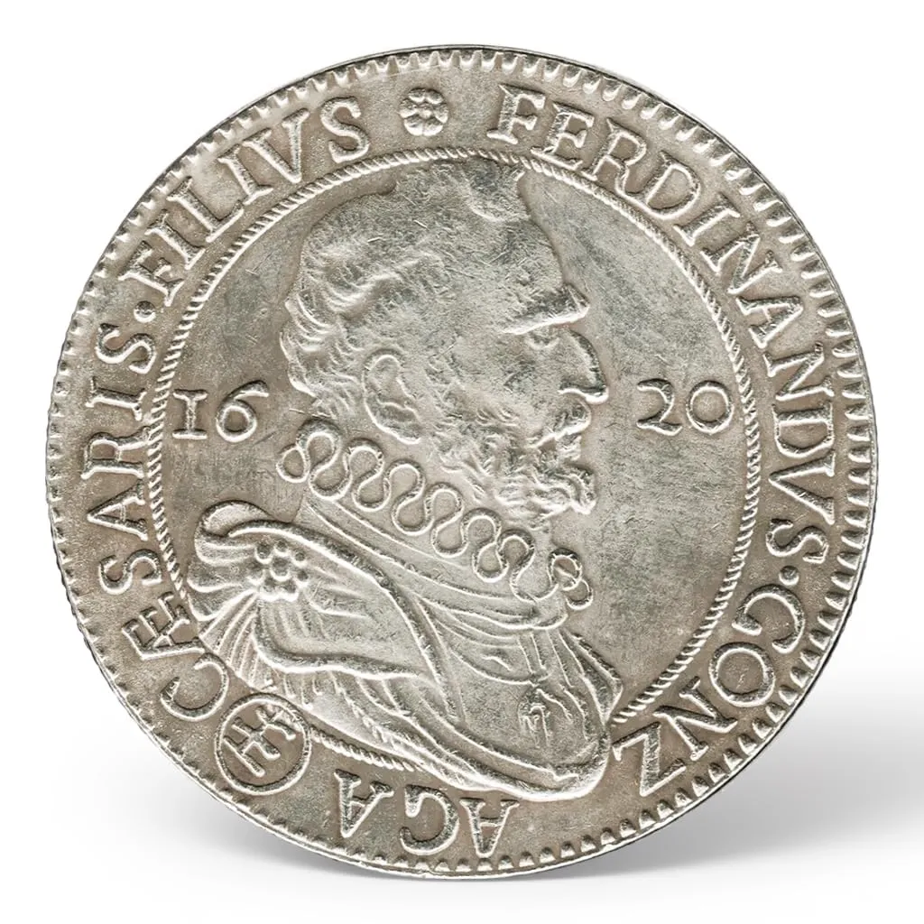 Riproduzione Moneta Antica Regno d'Italia 1620 Ferdinand II Gonzaga Facsimile - immagine 1