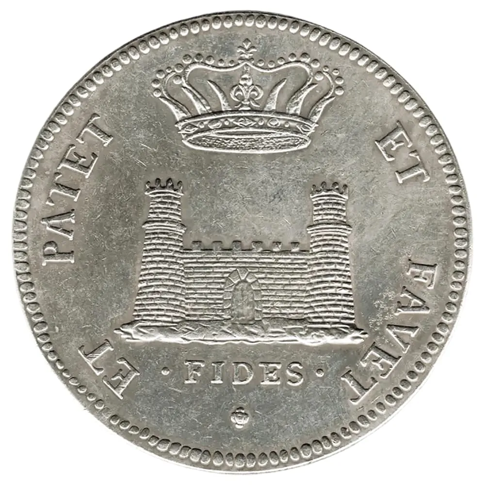 Riproduzione Moneta Antica Regno d'Italia 1712 Cosimo III - Facsimile 1:1 - immagine 3