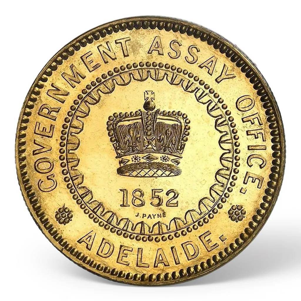 Riproduzione Moneta 1852 Adelaide Gold 5 Pounds - immagine 1