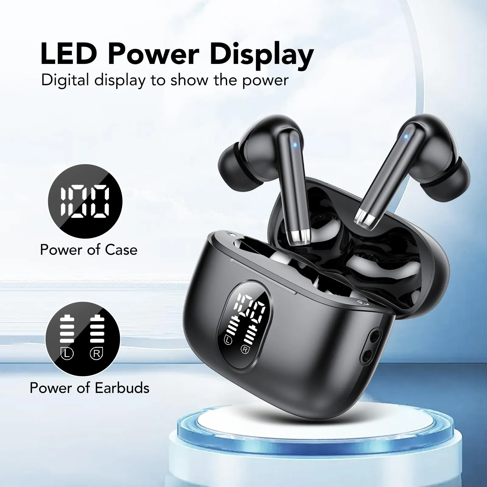 QXQ S26 Cuffie Bluetooth 5.4 con Riduzione Rumore ENC - immagine 5