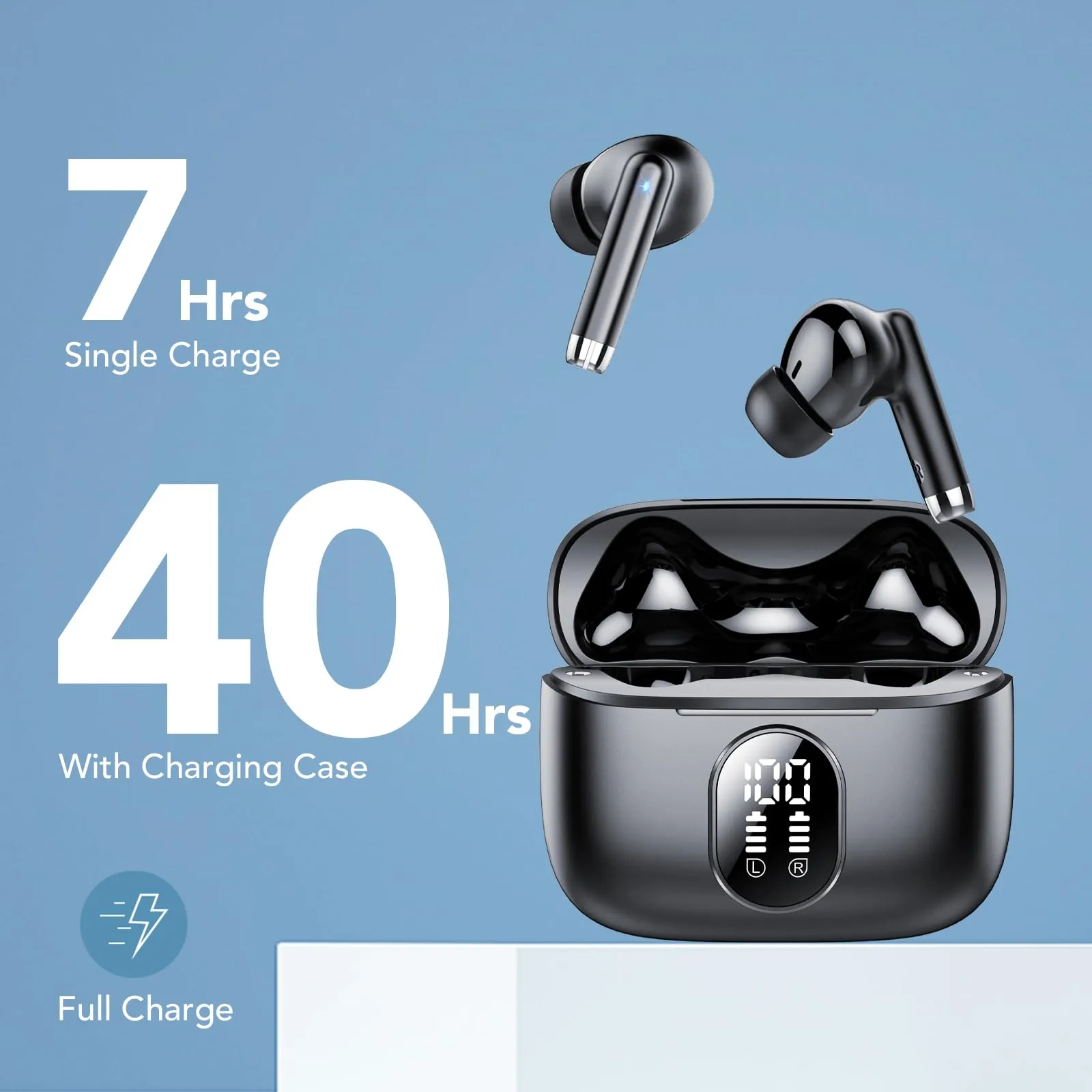 QXQ S26 Cuffie Bluetooth 5.4 con Riduzione Rumore ENC - immagine 6