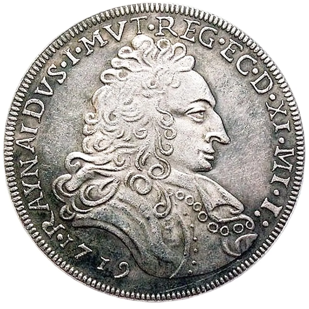Riproduzione Moneta 1719 Modena 1 Ducato - immagine 3