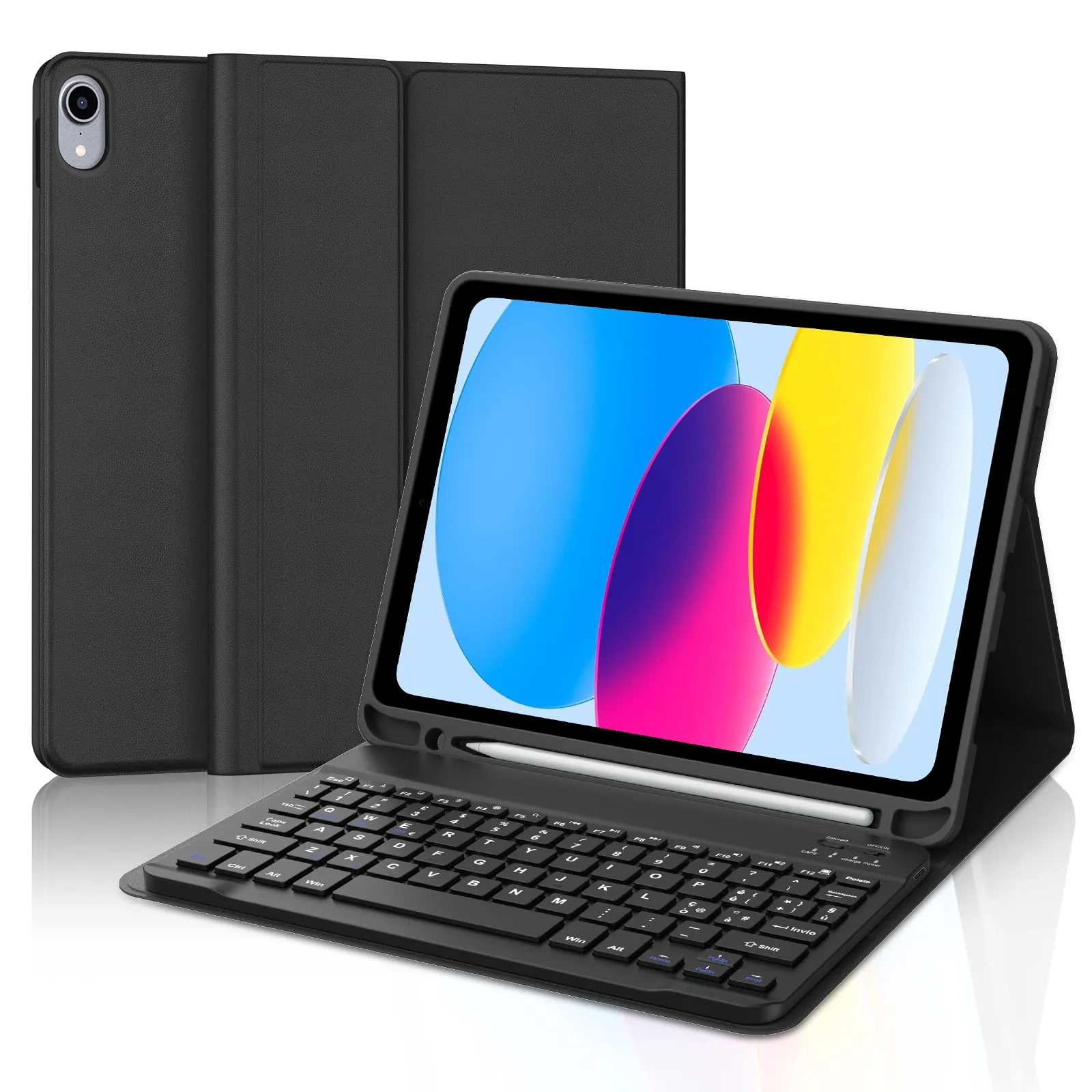 IVEOPPE Tastiera per iPad 11 Generazione 11" (2025) e iPad 10 Generazione 10.9" (2022) A16 - immagine 1