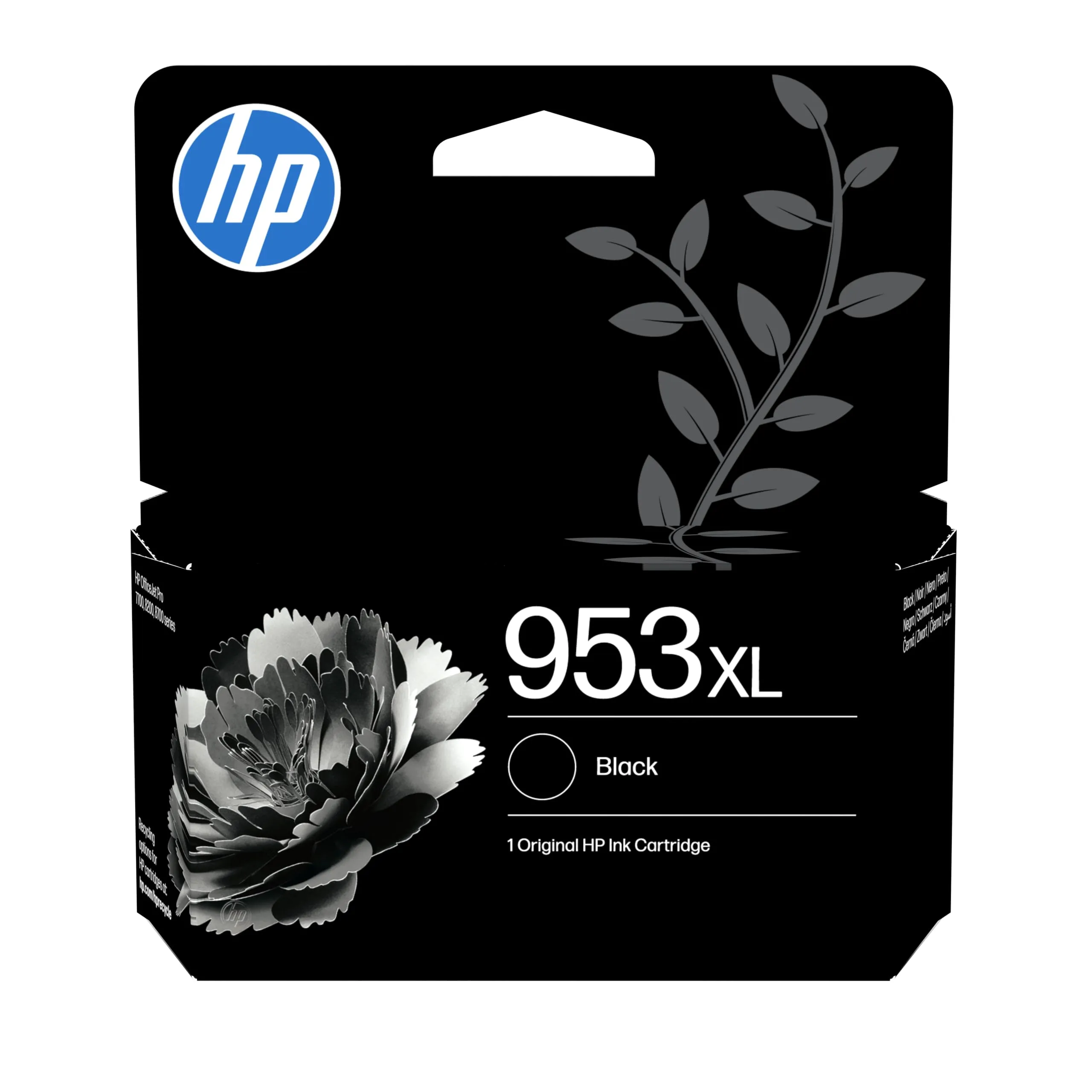 HP 953XL Nero Cartuccia Inchiostro Originale Alta Capacità L0S70AE - immagine 1