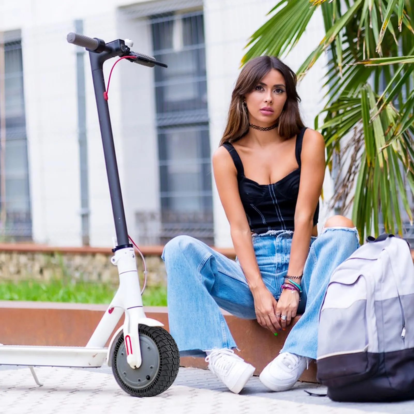Aloskart Pneumatico Solido 8,5 x 2,125 per Scooter Elettrico Xiaomi M365 e Pro - immagine 7