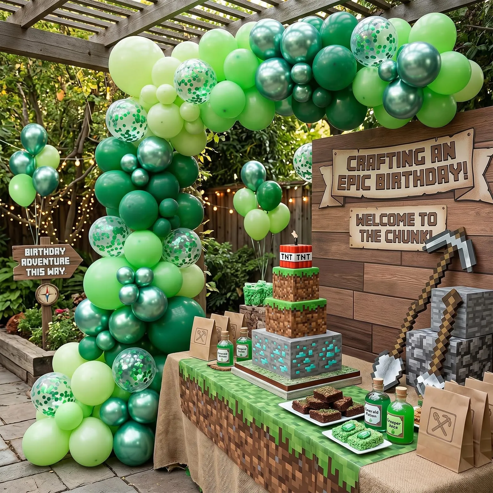 fairymaiden Palloncini Verde Salvia in Lattice e Metallizzati, 60 Pezzi, 12 Pollici - immagine 5