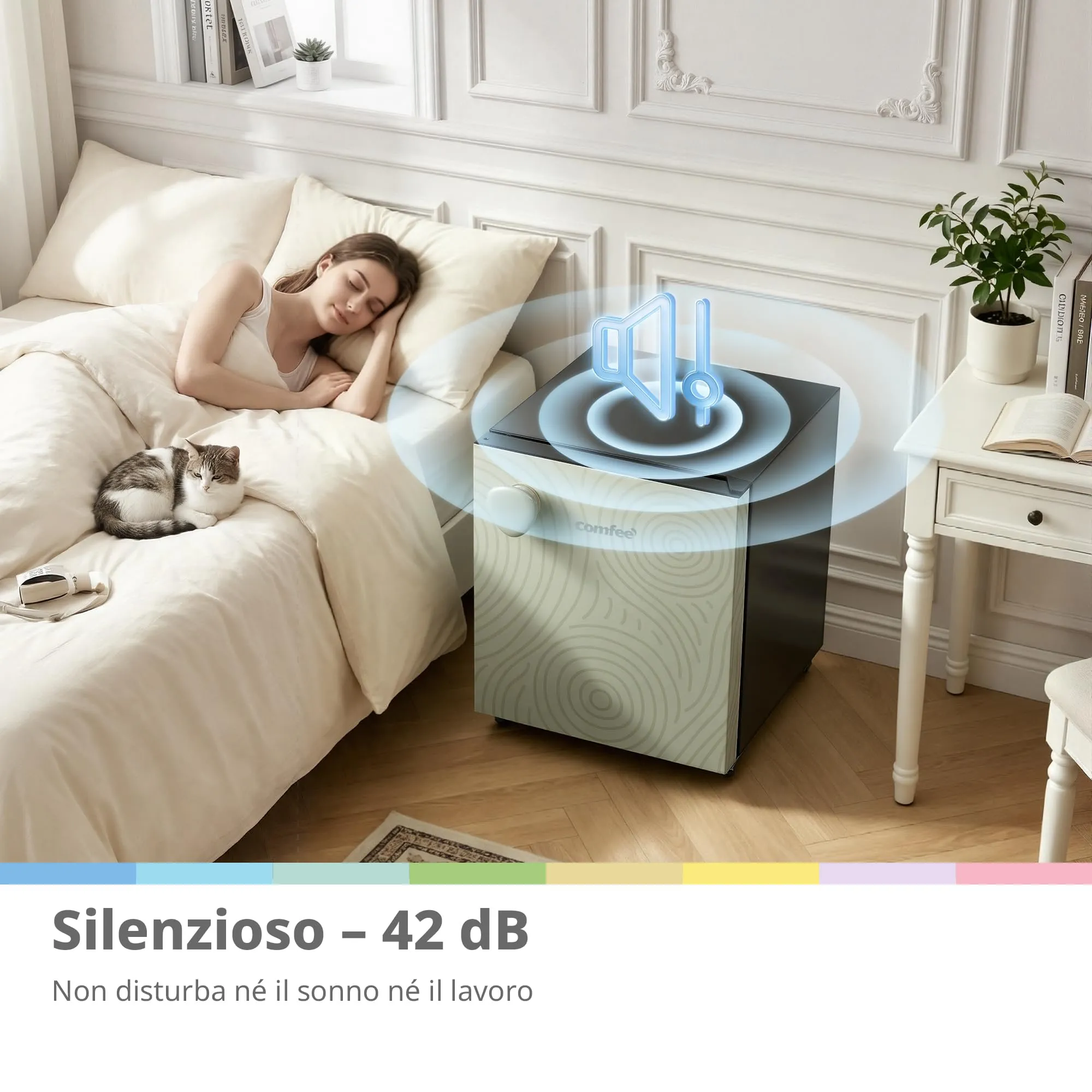 COMFEE' Mini Frigorifero 43L con Maniglia Removibile RCD48GF2EUY(E) - immagine 7