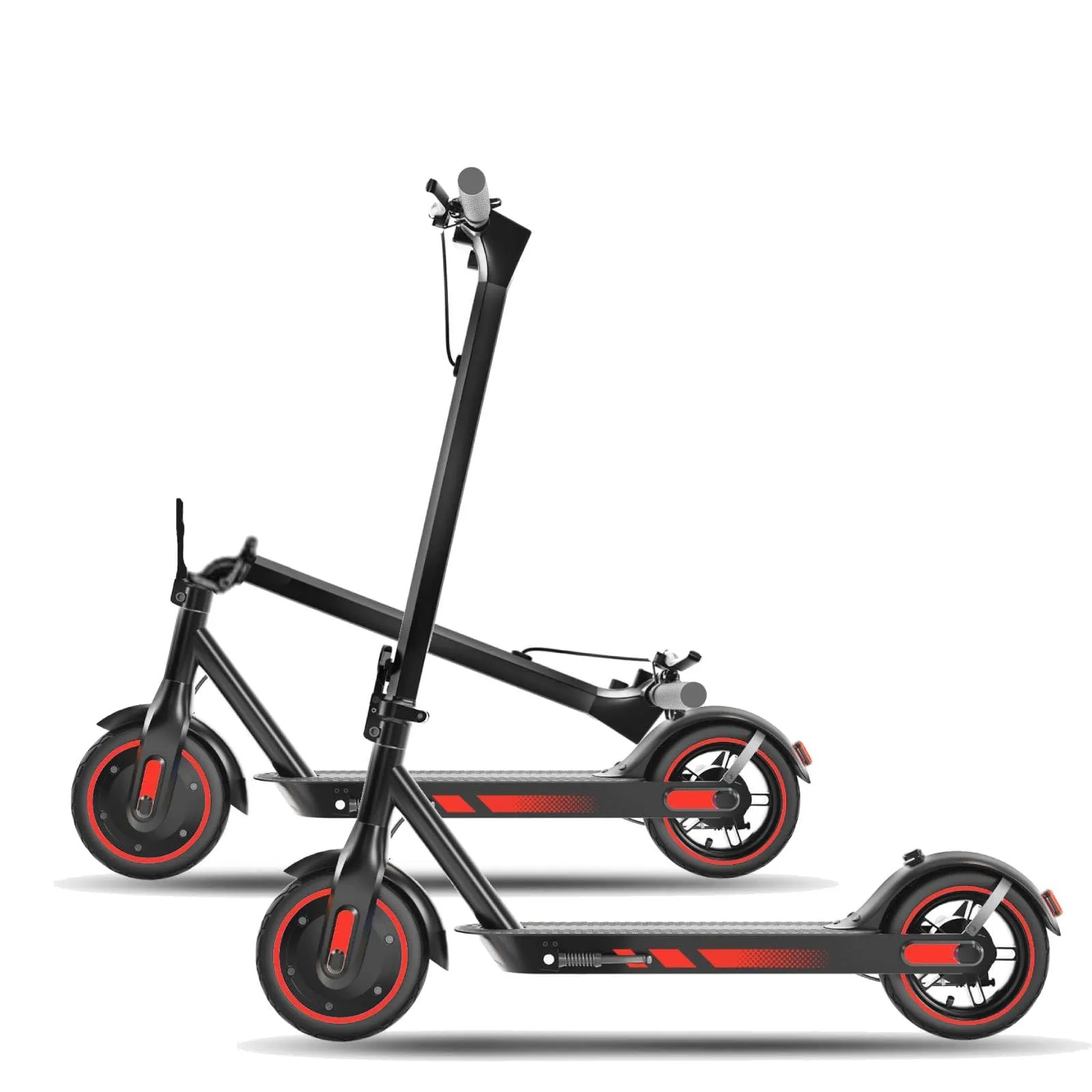 Zephyride V86 Monopattino Elettrico Adulto 500W, 25km/h, 45km, Pneumatici 25,4 cm, Pieghevole, Rosso - immagine 1
