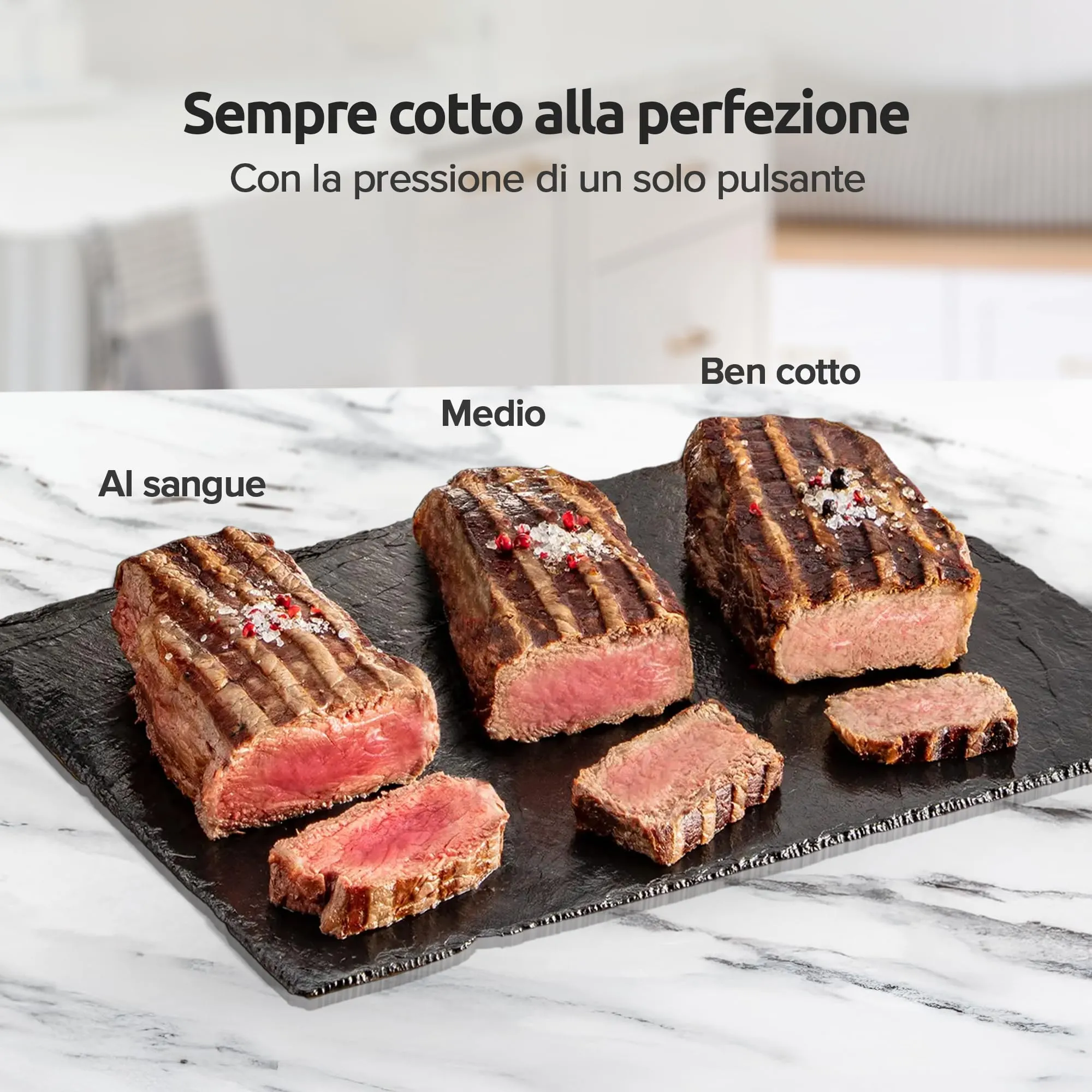 Olvy Bistecchiera Elettrica Grill a Contatto JPM-168A - immagine 5